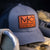 MKC BRANDED LOGO LEATHER PATCH HAT - GREY