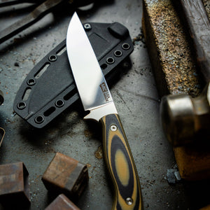 THE MAGNACUT SUPER CUB - DROP POINT HUNTER - TAN & BLACK