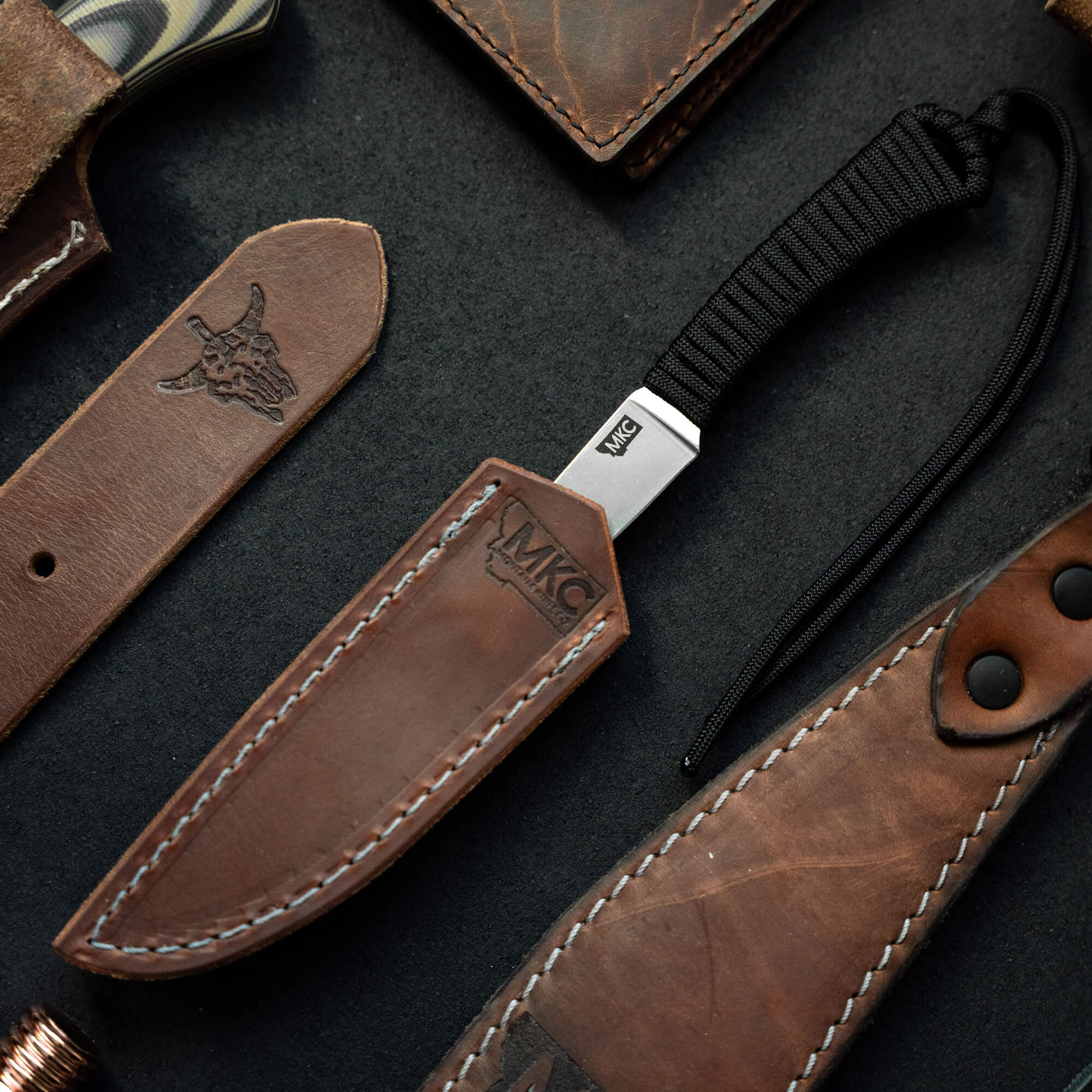 SPEEDGOAT LEATHER SHEATH - VERTICAL BELT CARRY