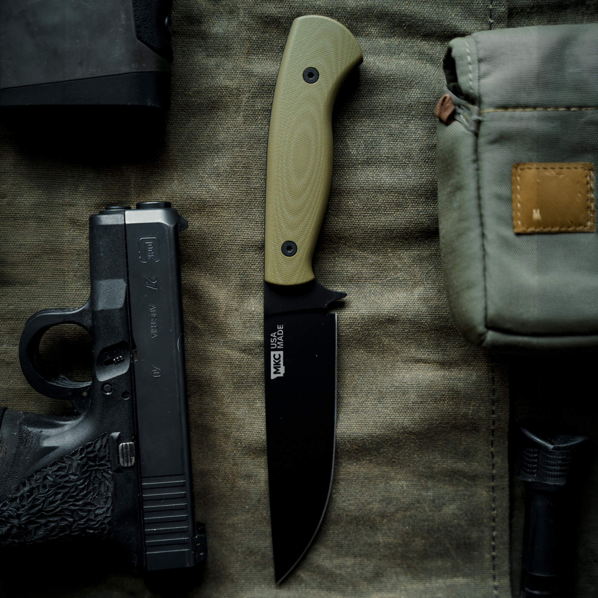 SUPER CUB - DROP POINT HUNTER - OLIVE