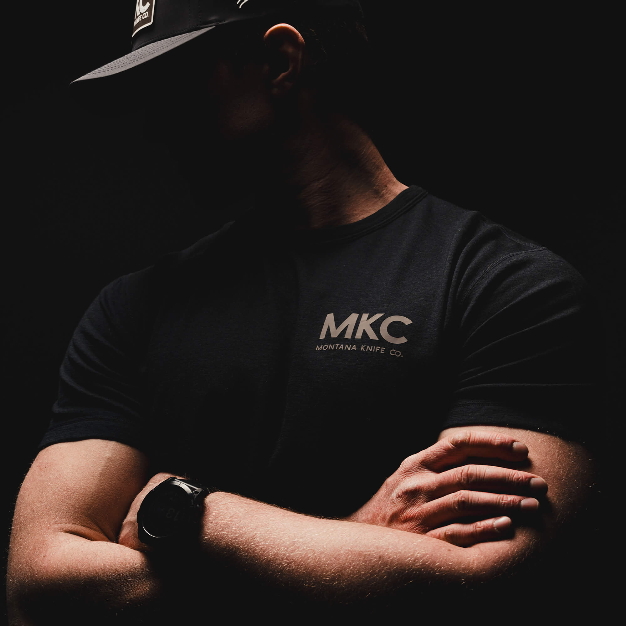 RANGE LINE PRO TEE - BLACK