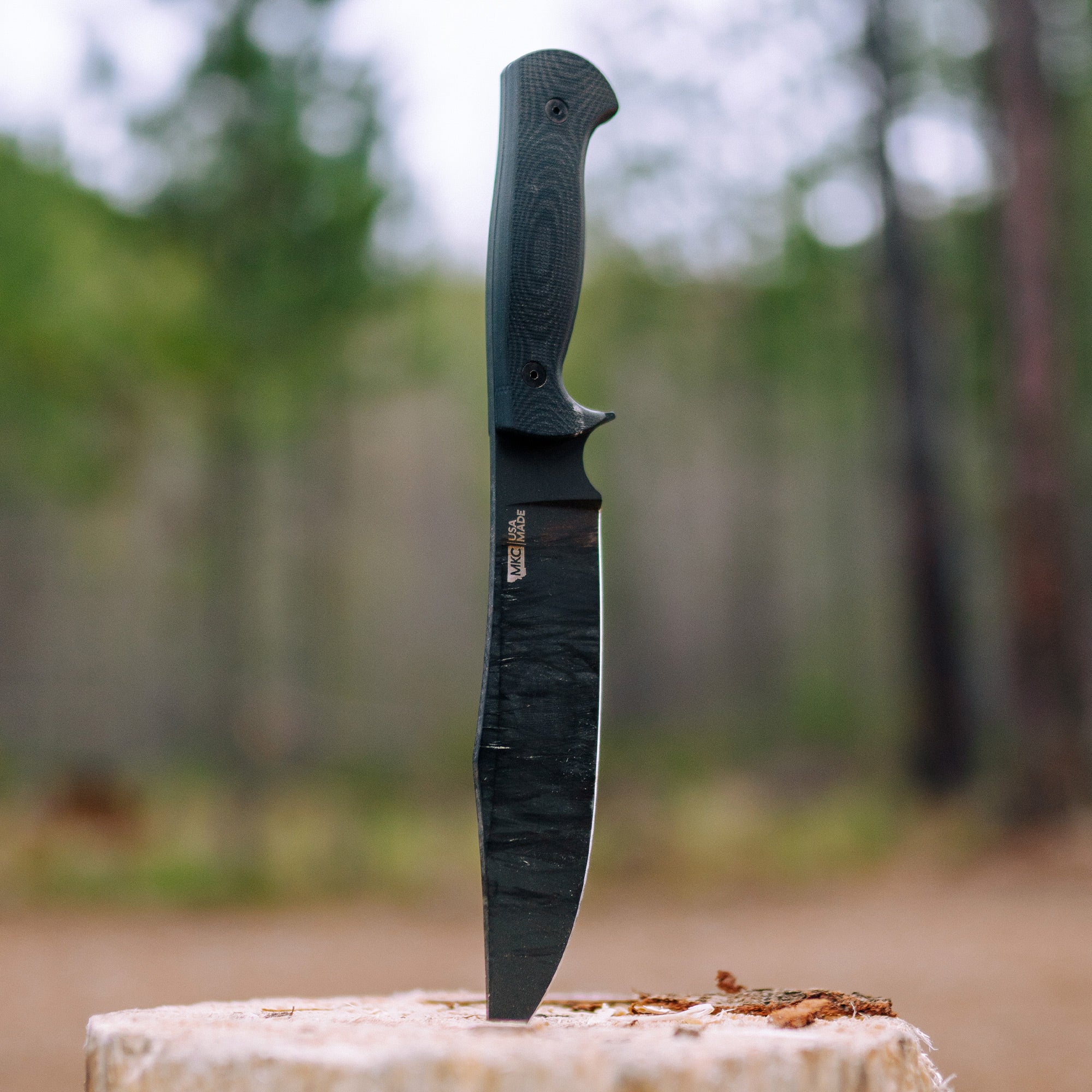 THE MARSHALL BUSHCRAFT KNIFE - BLACK