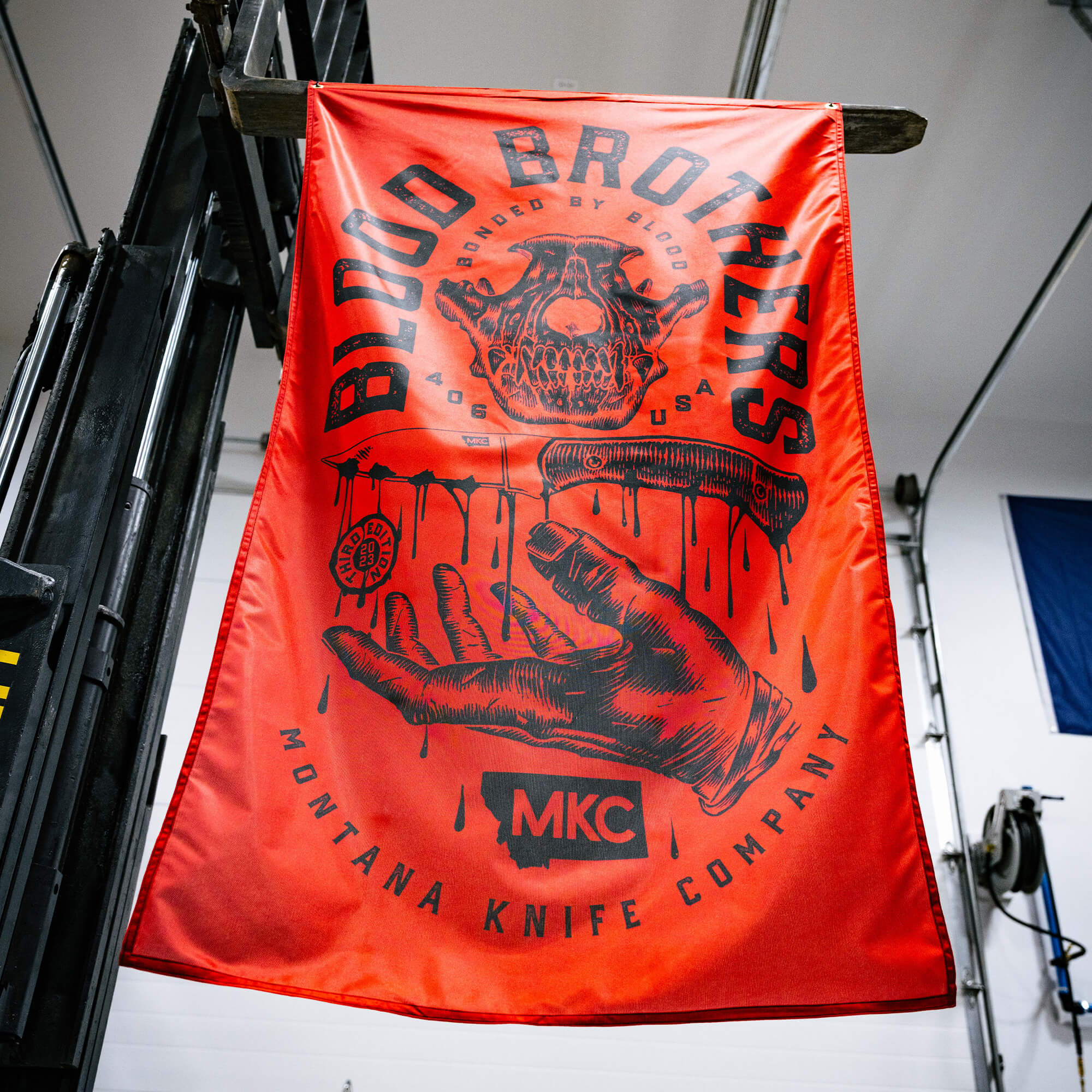 MKC BLOOD BROTHERS FLAG - EXCLUSIVE - 3'x 5'