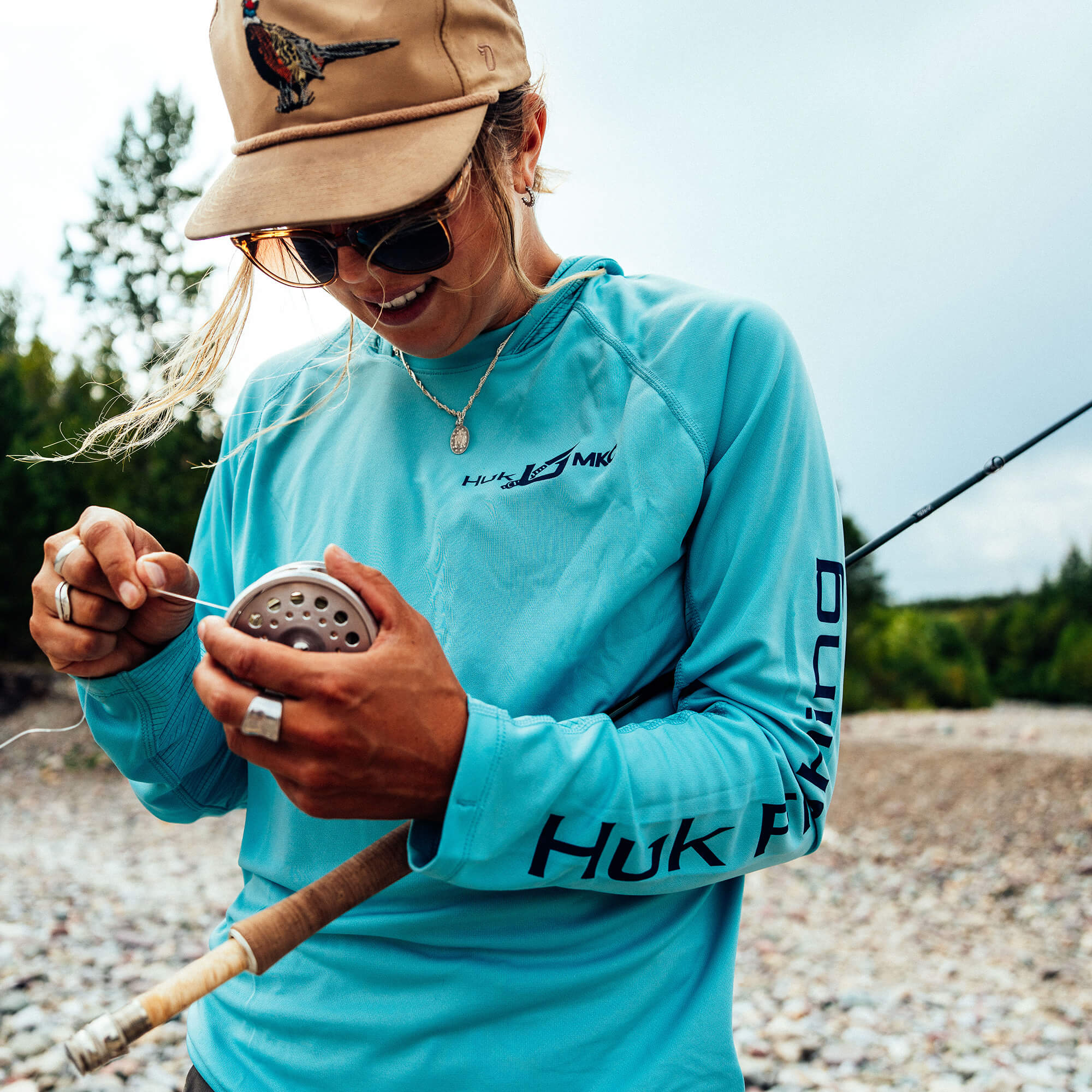 Huk performance hoodie new arrivals
