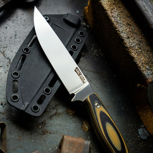 THE MAGNACUT SUPER CUB - DROP POINT HUNTER - TAN & BLACK