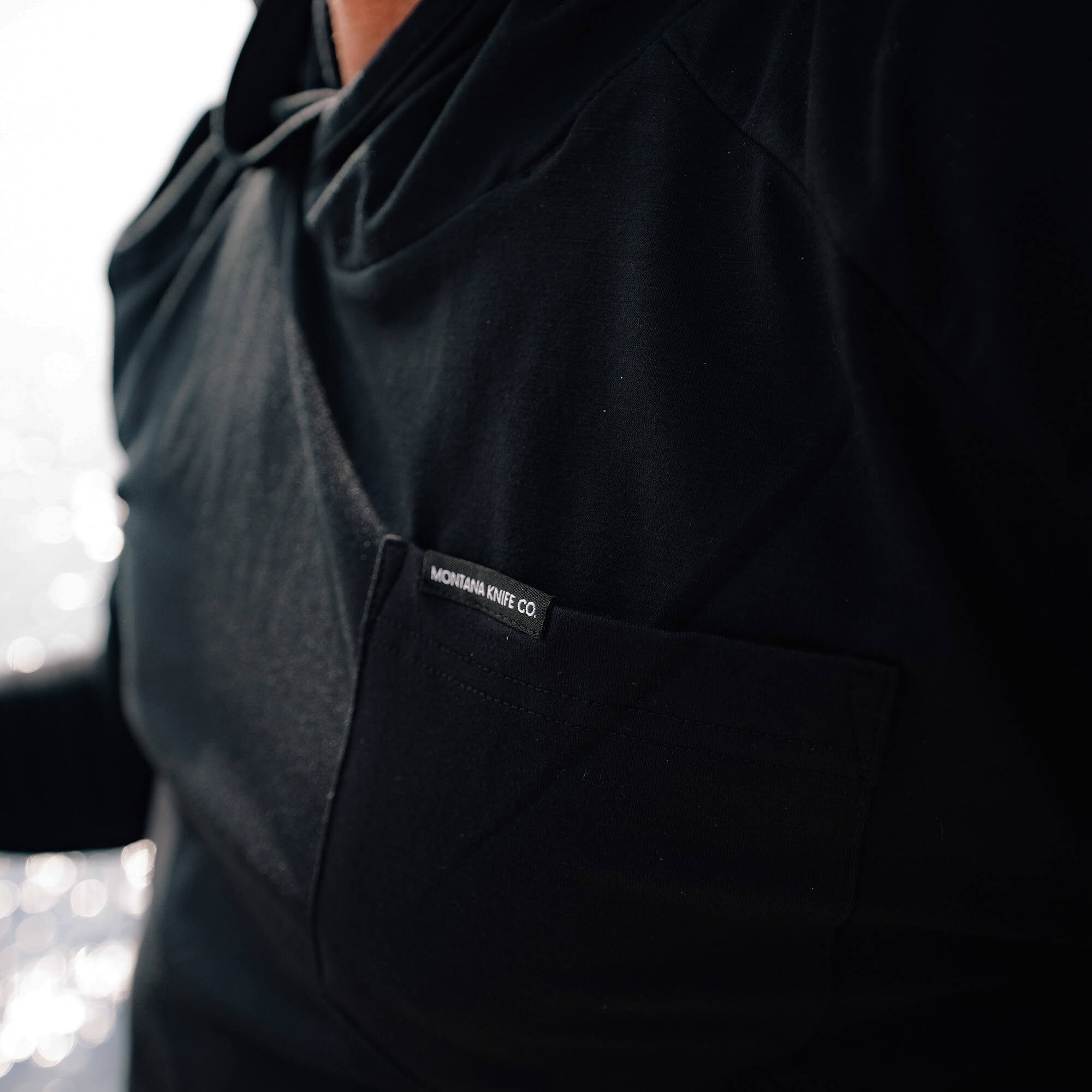 RIMROCK LIGHTWEIGHT HOODIE - BLACK