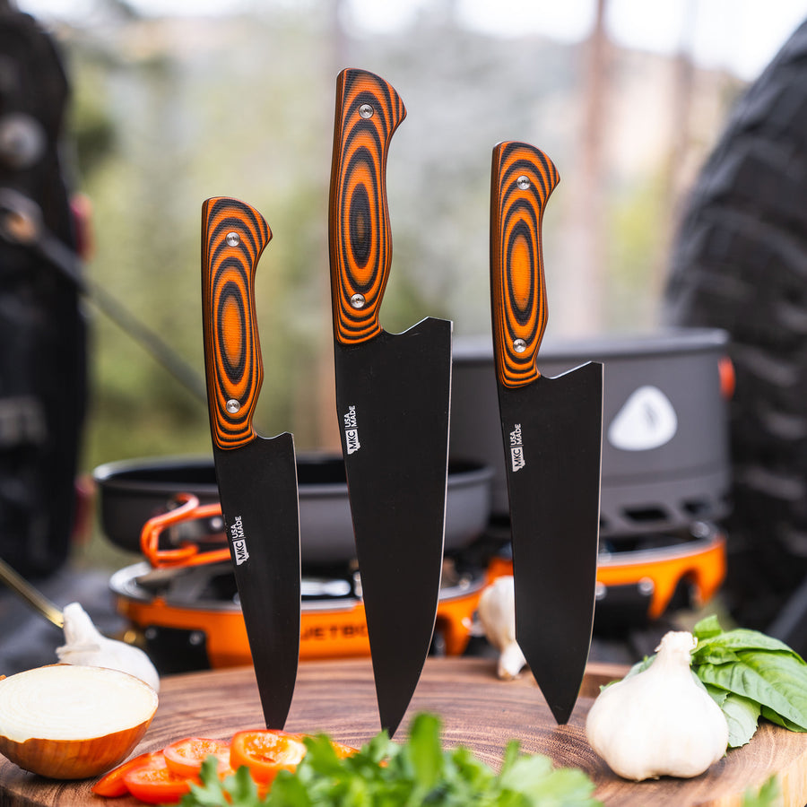Chinary Set MKC CULINARY SET - ORANGE & BLACK