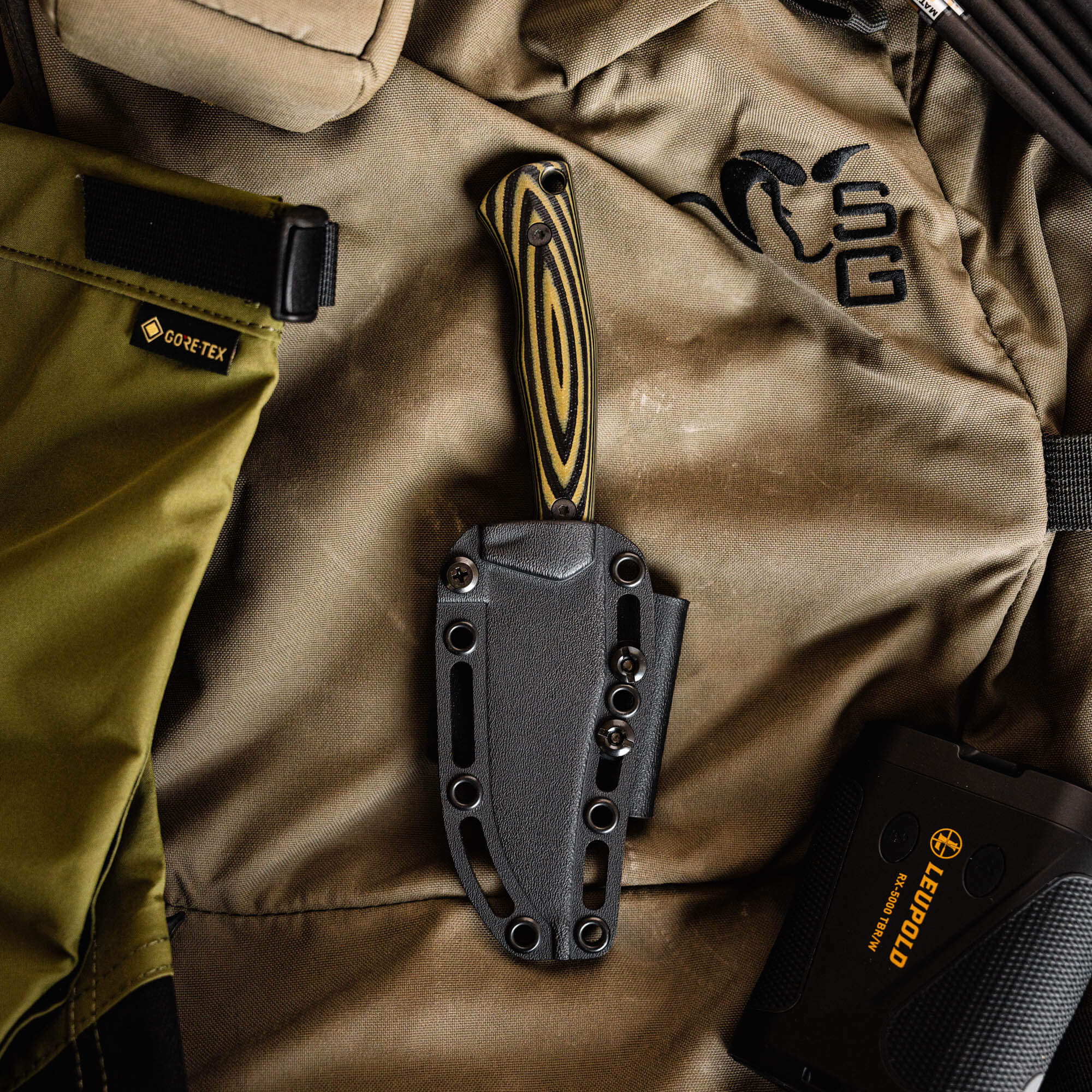 Triumph Pro - Green & Black | Montana Knife Company