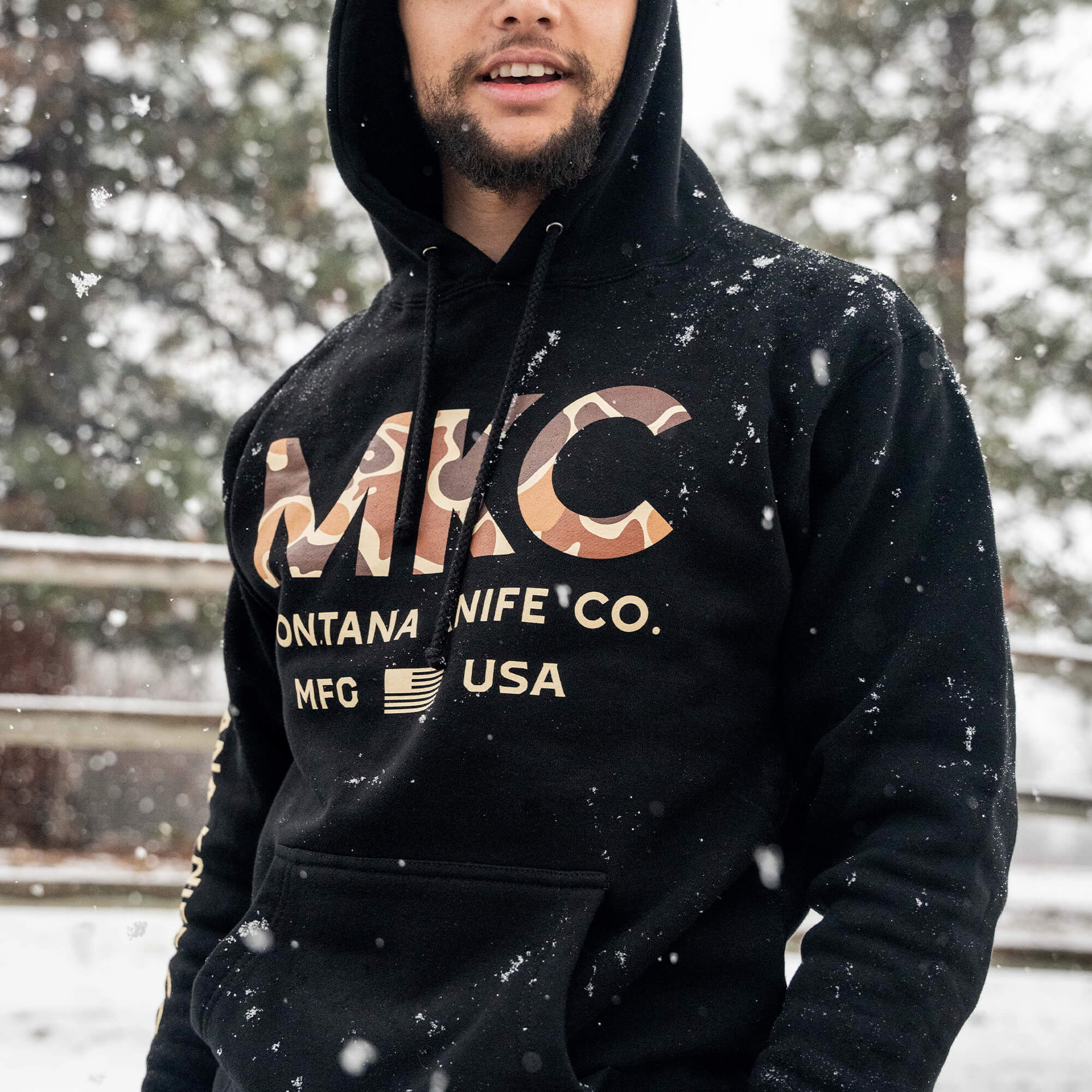 LARGE LOGO HOODIES