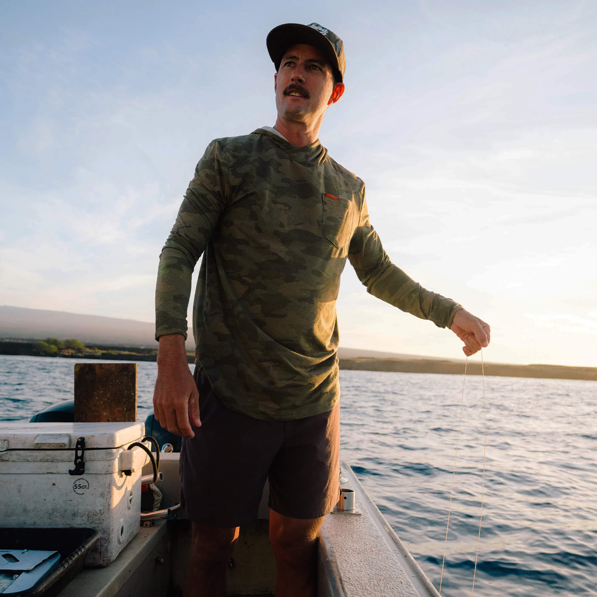 RIMROCK LIGHTWEIGHT HOODIE - VINTAGE WOODLAND CAMO