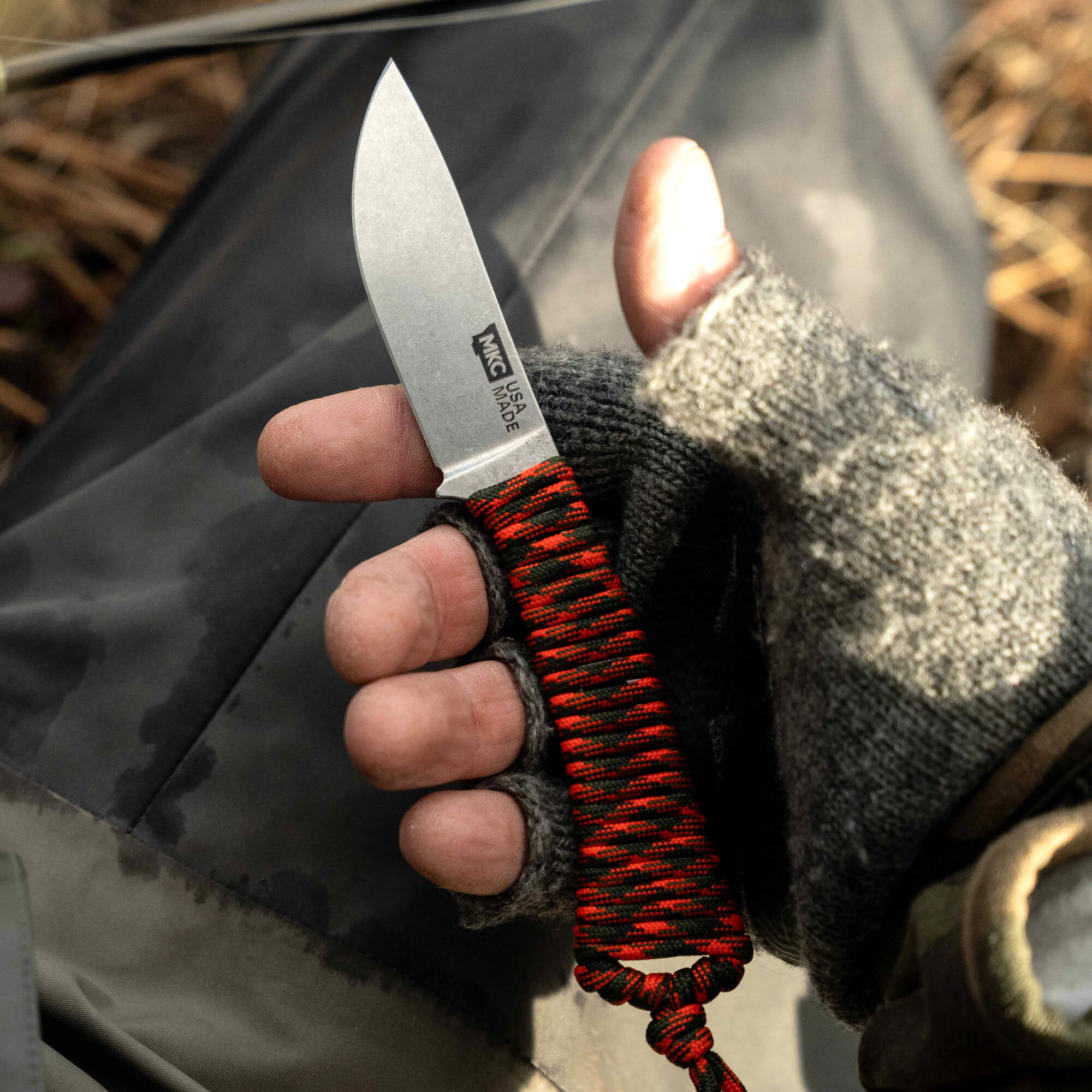 MINI STONED GOAT - ORANGE & BLACK