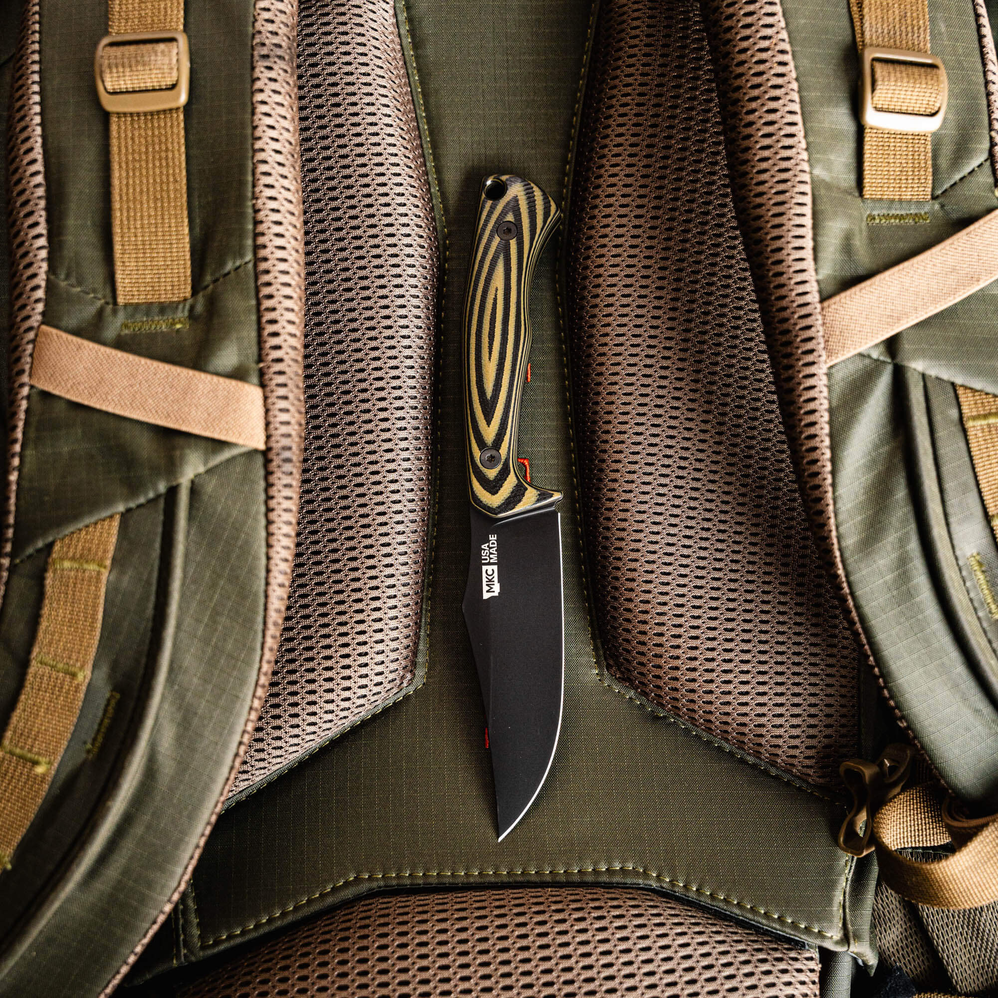 Triumph Pro - Green & Black | Montana Knife Company
