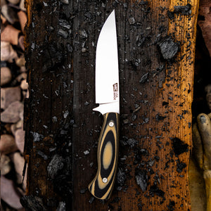 THE MAGNACUT SUPER CUB - DROP POINT HUNTER - TAN & BLACK