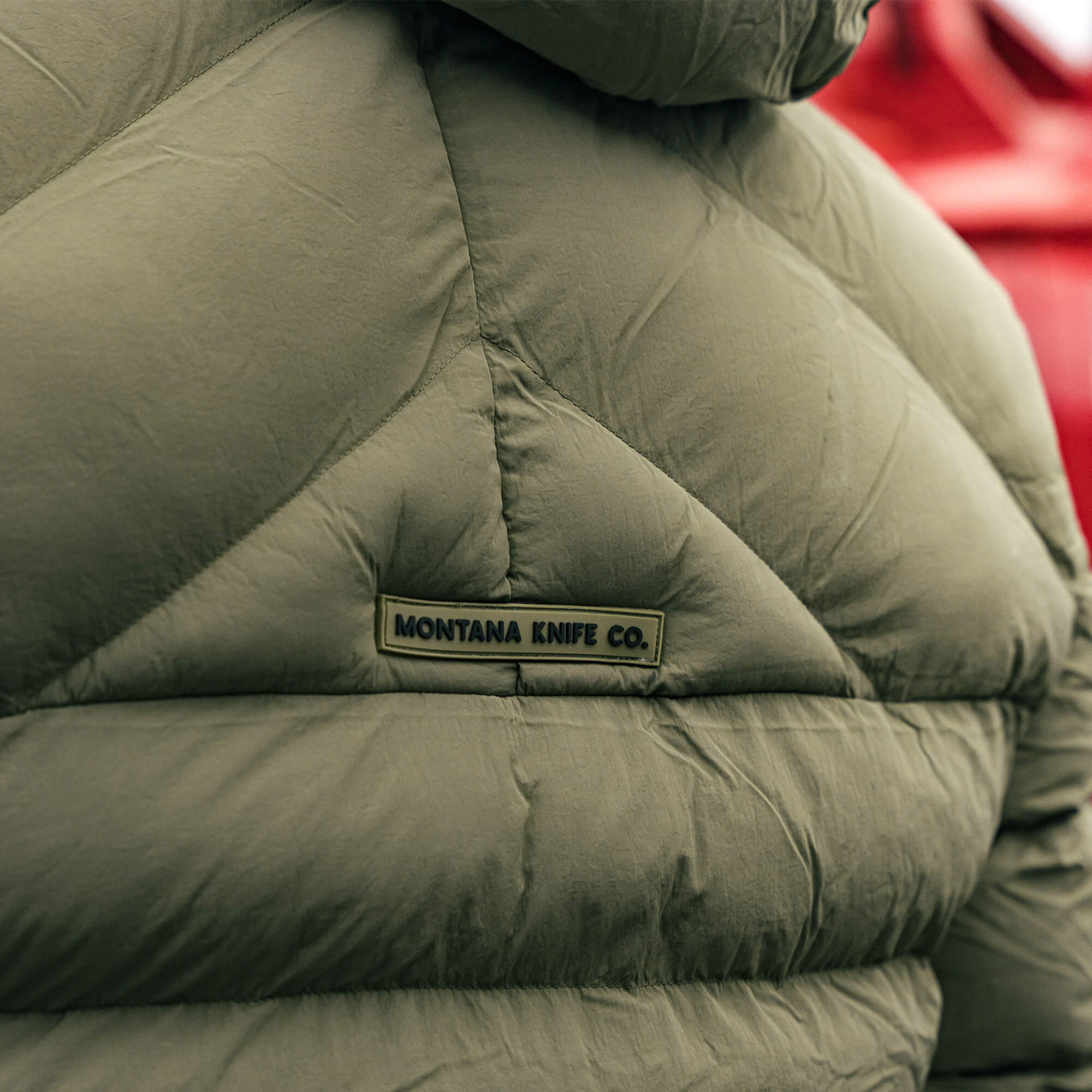 OBERLIN PULLOVER PUFFY JACKET - OLIVE