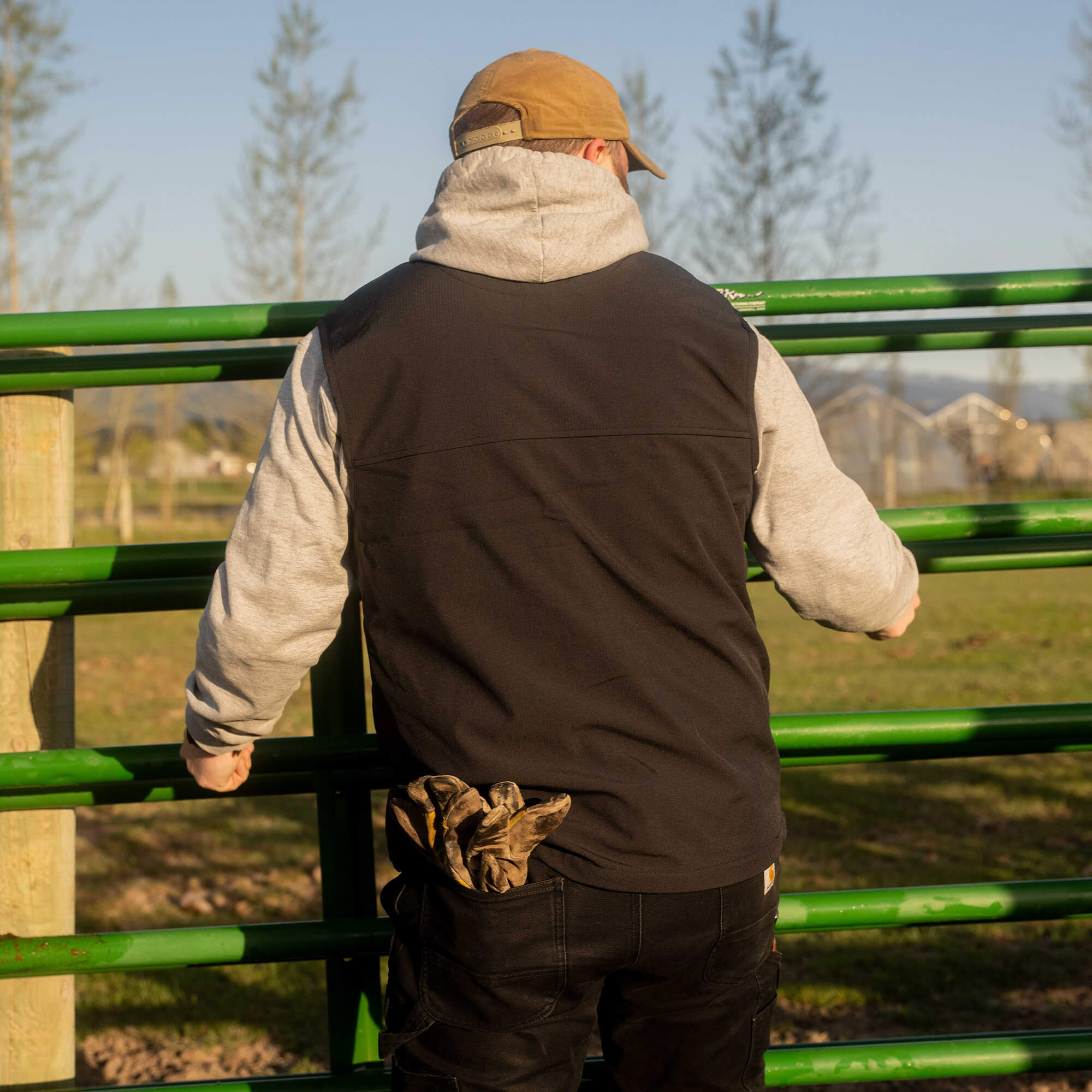REXFORD RIPSTOP VEST - BLACK