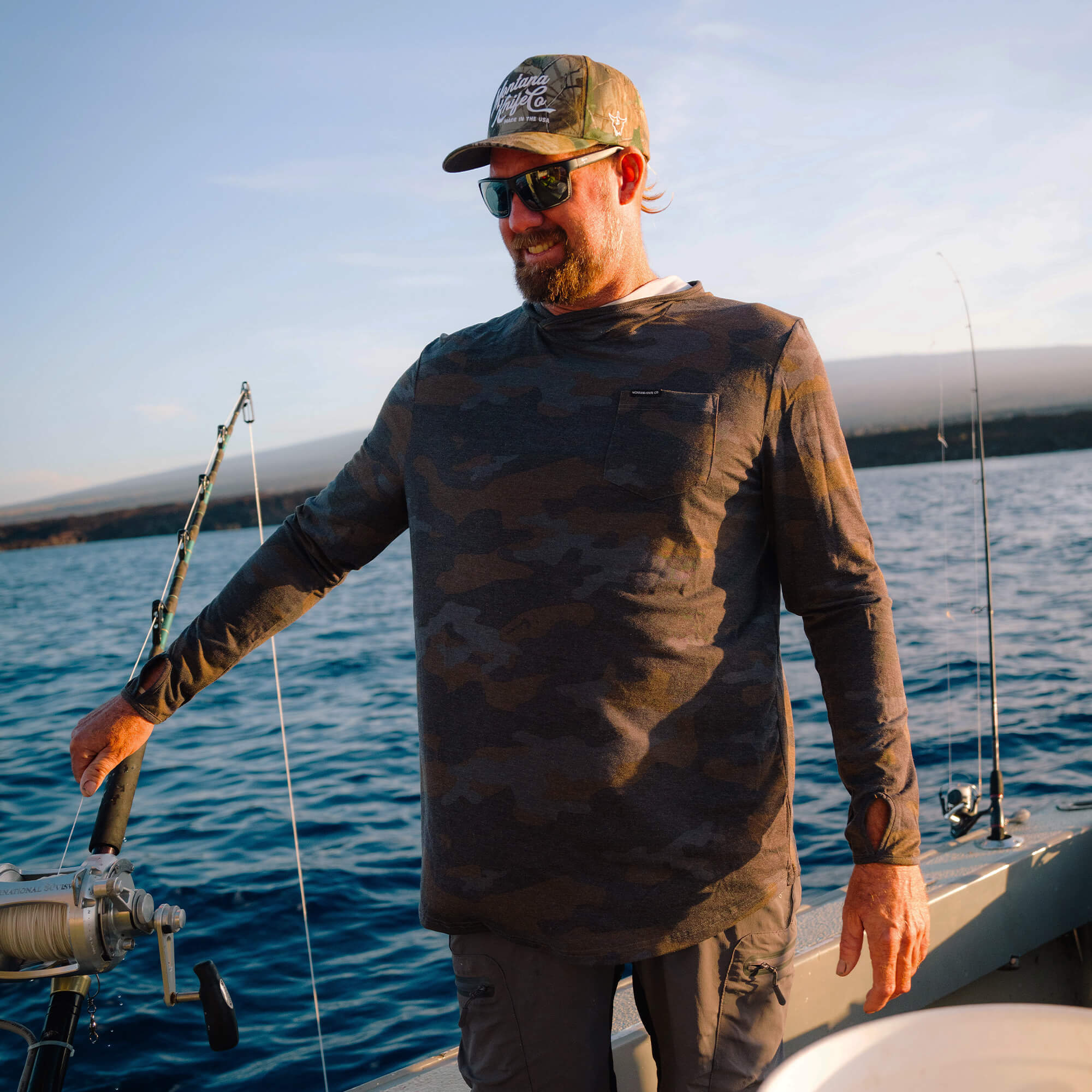Rimrock Lightweight Hoodie - Dark Woodland Camo | MKC