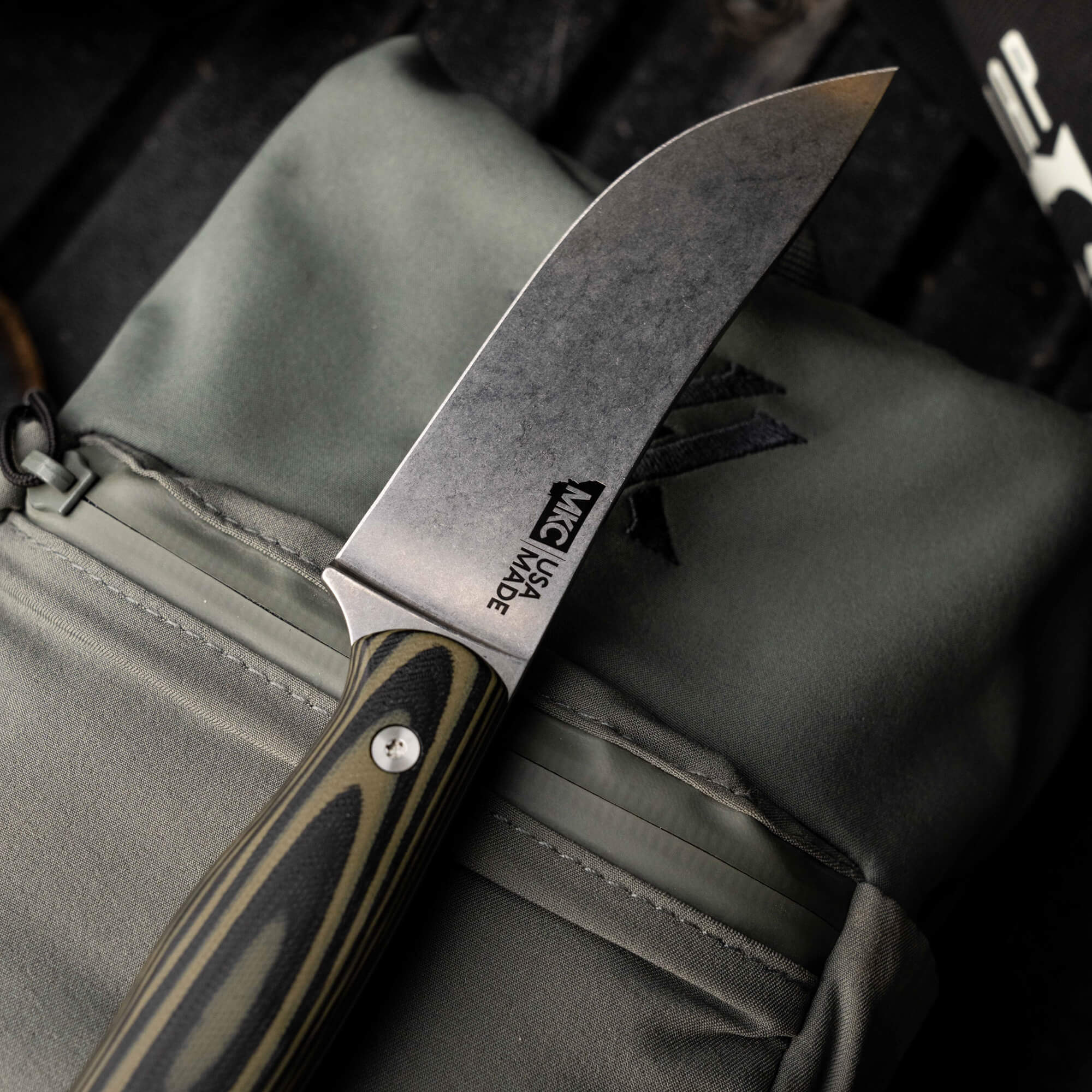 MAGNACUT STONEWALL SKINNER - GREEN & BLACK
