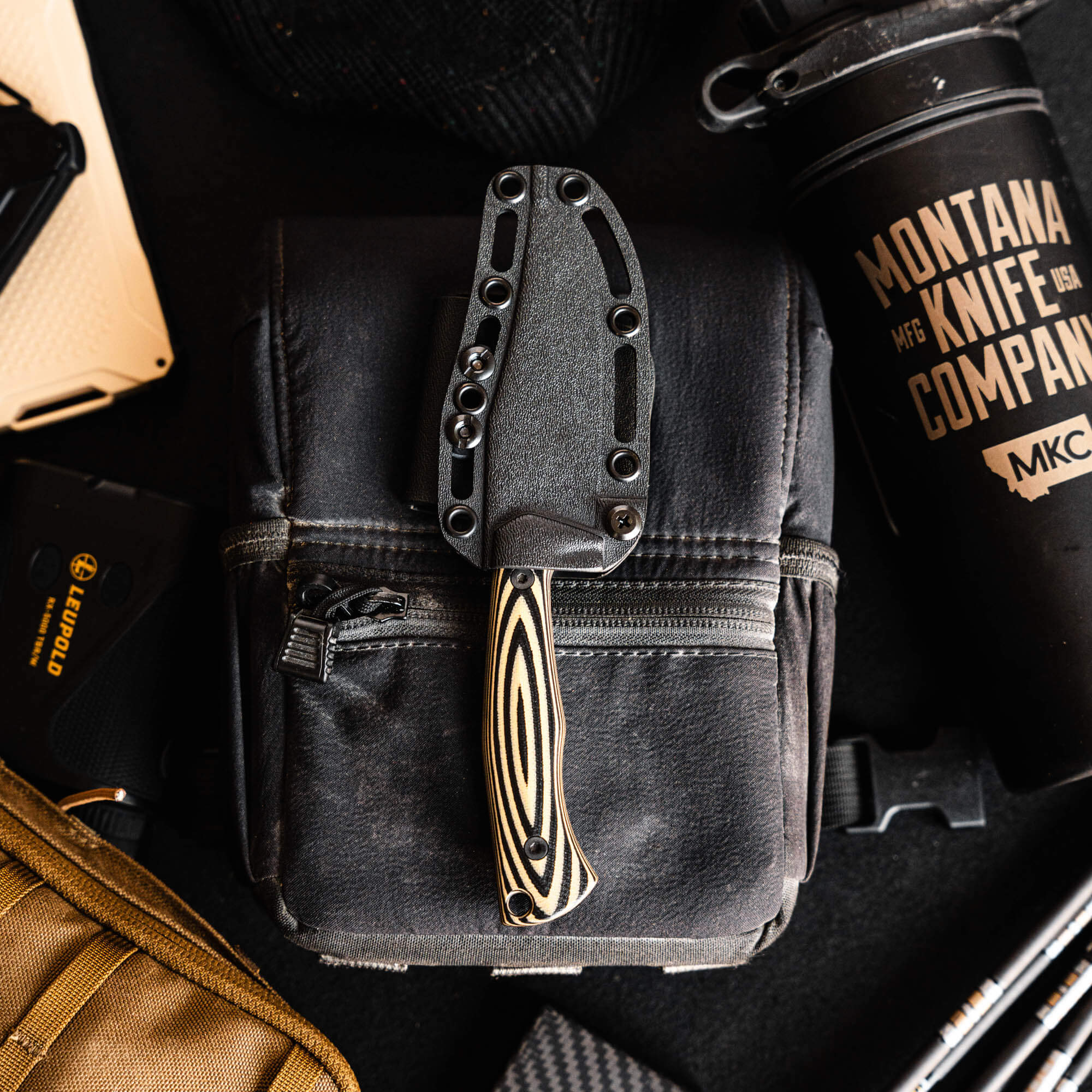 Triumph Pro - Tan & Black | Montana Knife Company