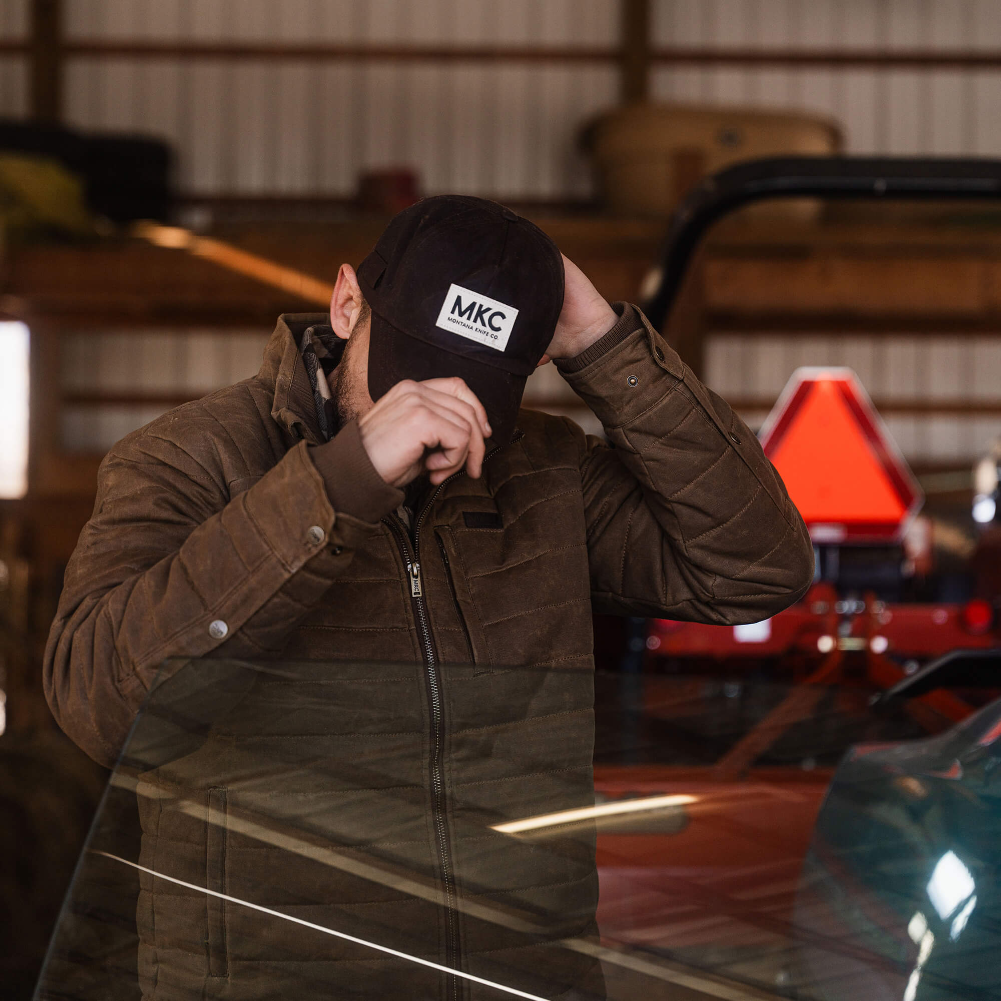 MKC WAXED CANVAS HAT