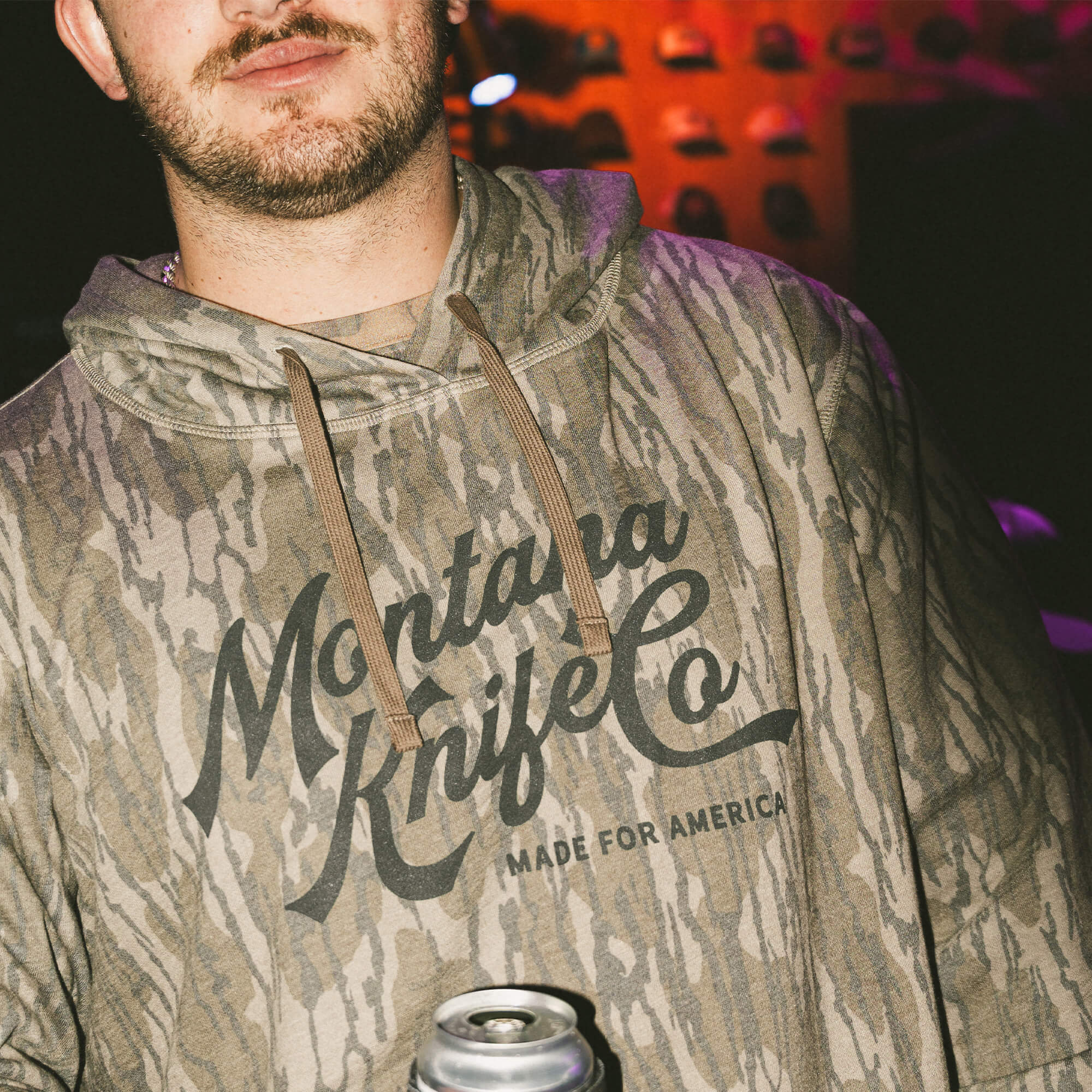 MKC x MOSSY OAK WASHED HOODIE - BOTTOMLAND
