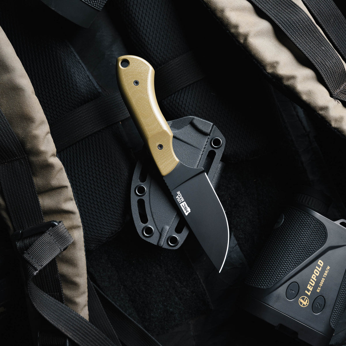 MKC ELK KNIFE - PVD - OLIVE