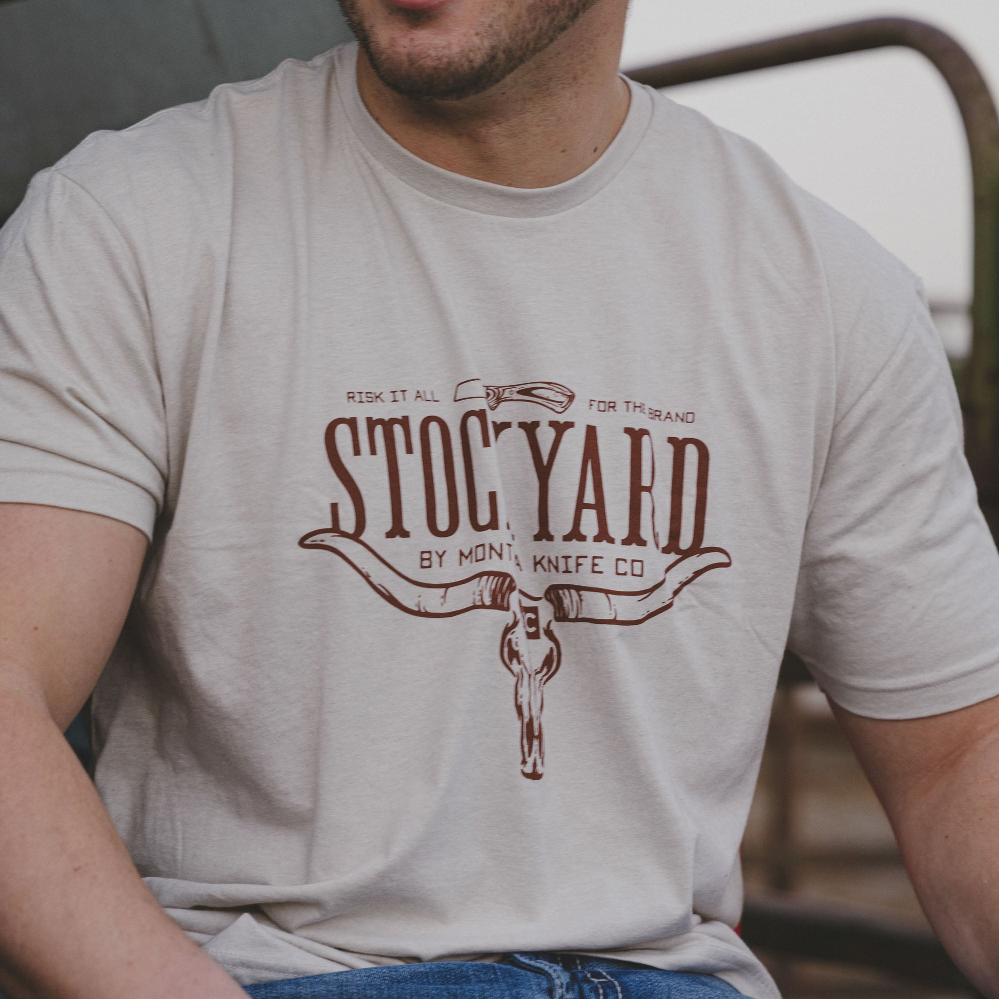 STOCKYARD TEE - SAND
