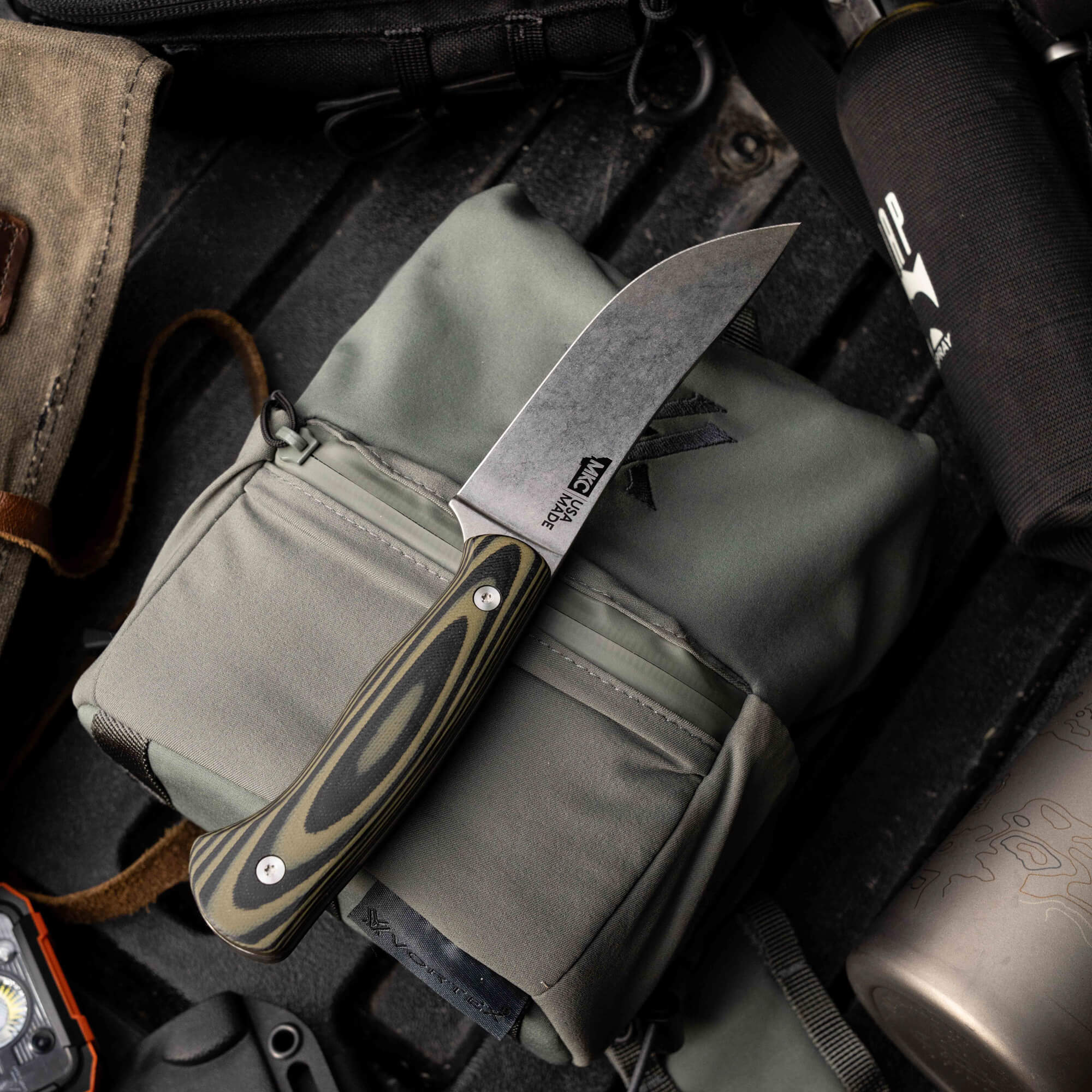 MAGNACUT STONEWALL SKINNER - GREEN & BLACK