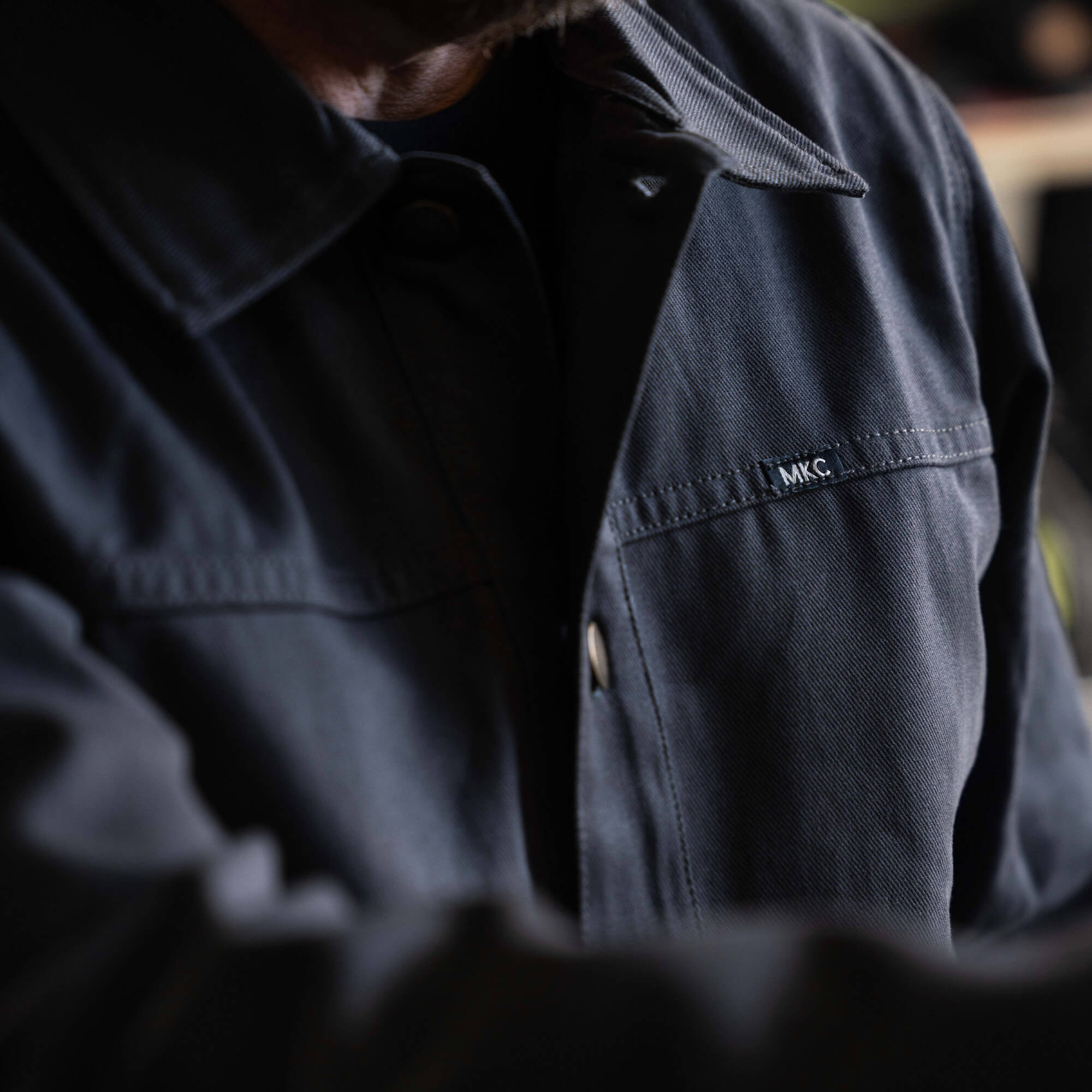 MKC WORK JACKET - CHARCOAL - USA MADE
