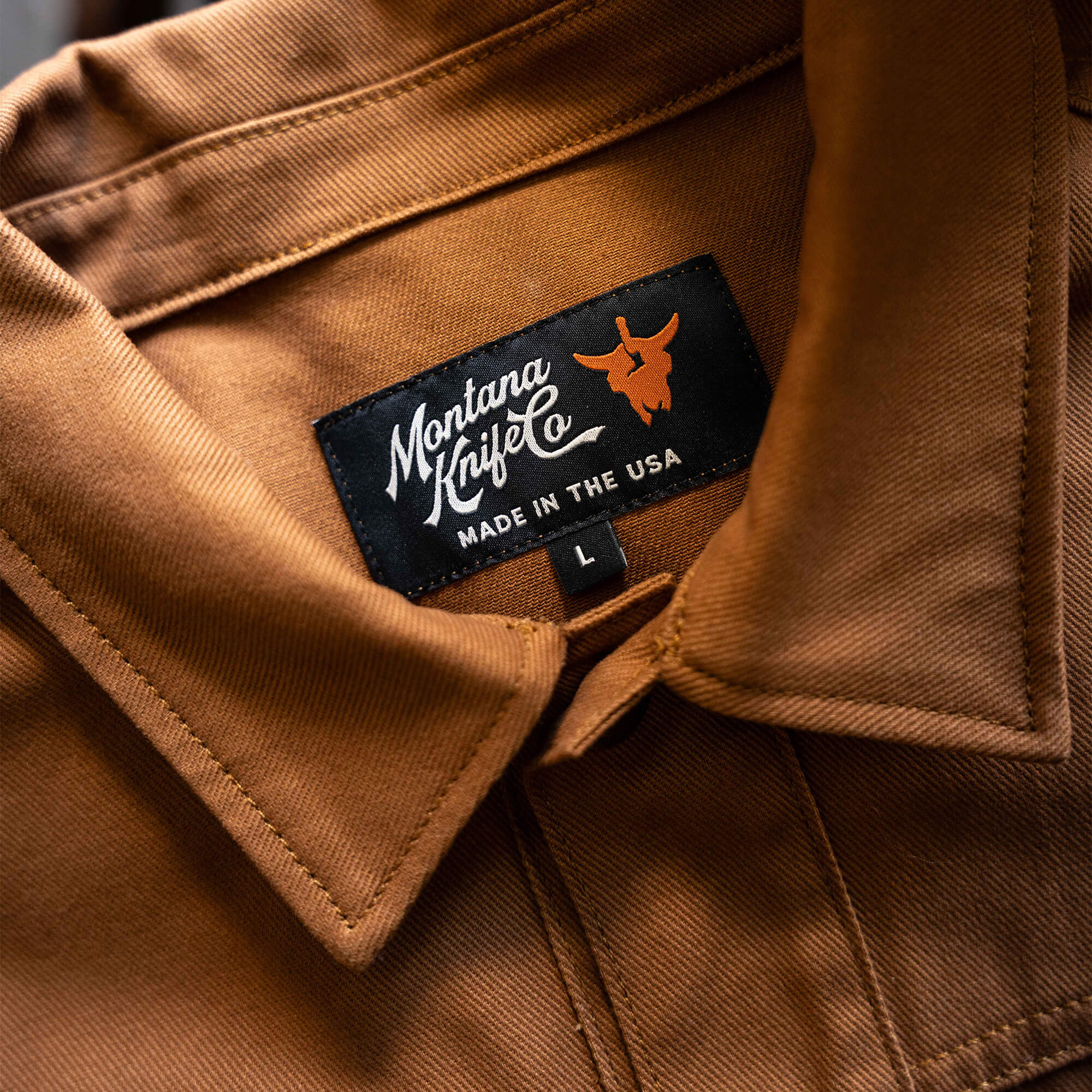 MKC WORK JACKET - USA MADE - RUST