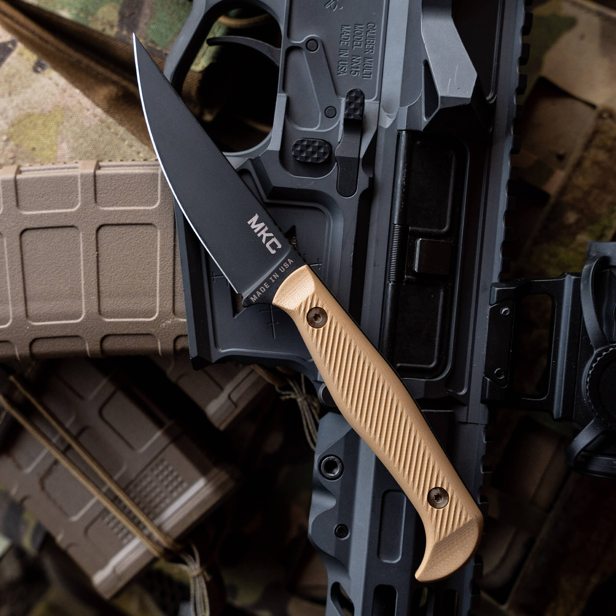 Battle Goat - BLK/COY | Montana Knife Company