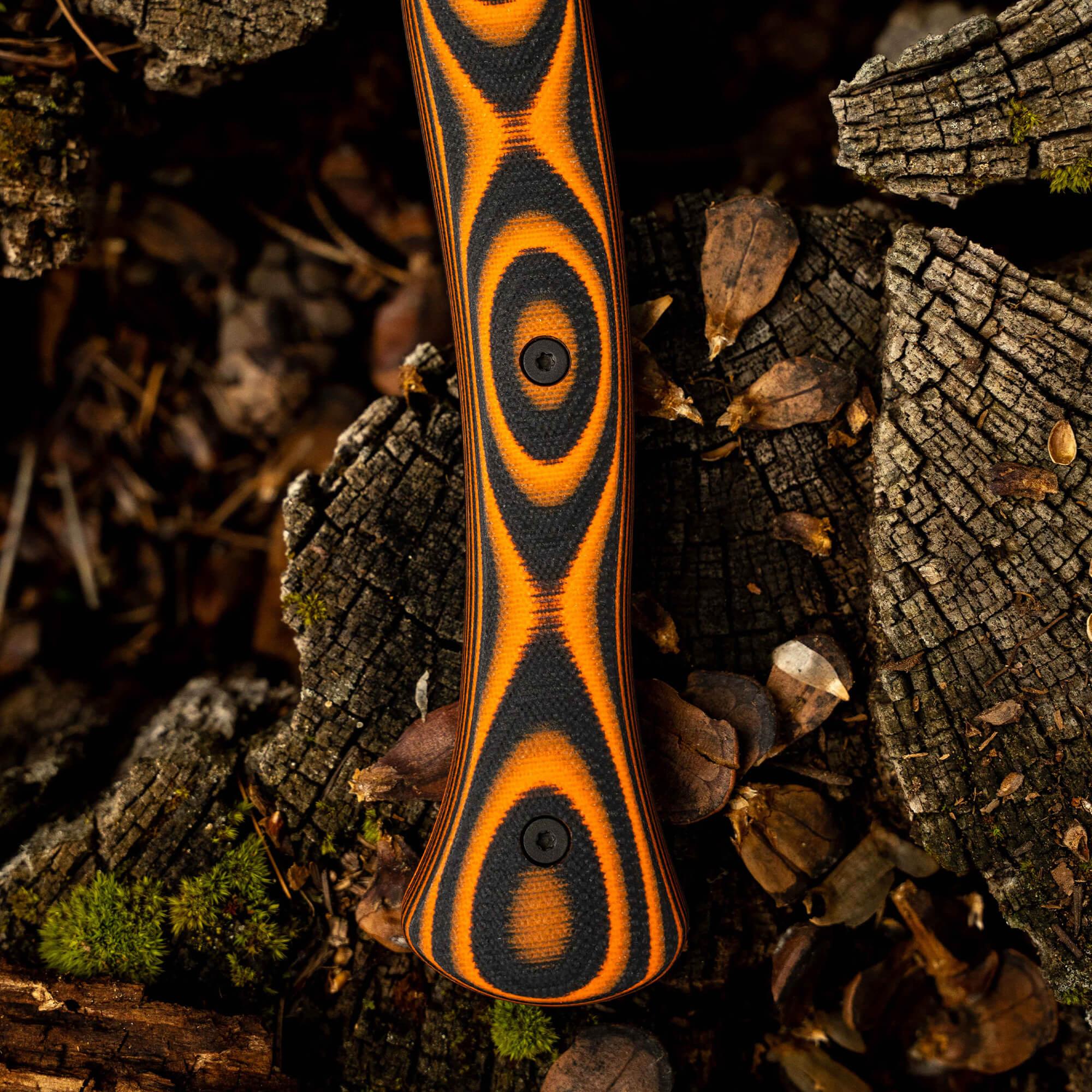 HELLGATE HATCHET - ORANGE & BLACK