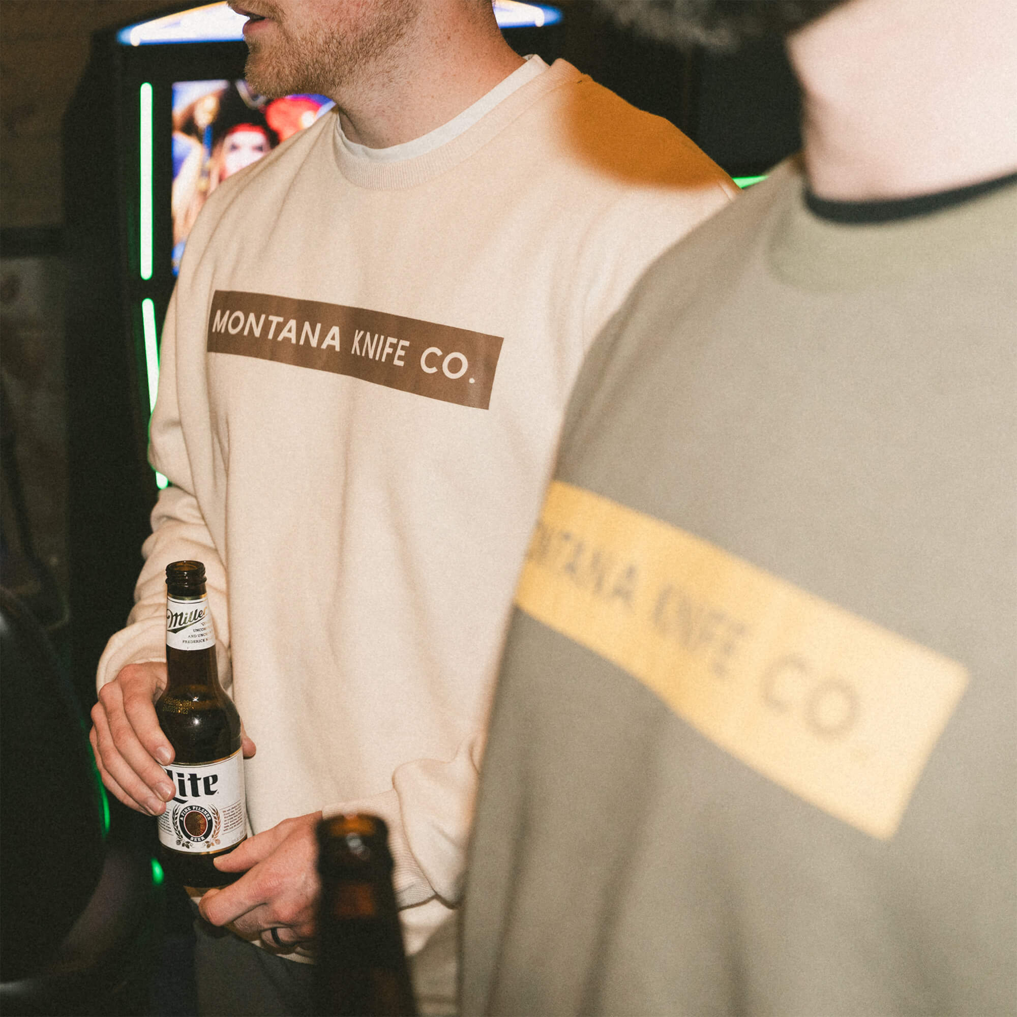MKC CREWNECK SWEATSHIRT - NATURAL