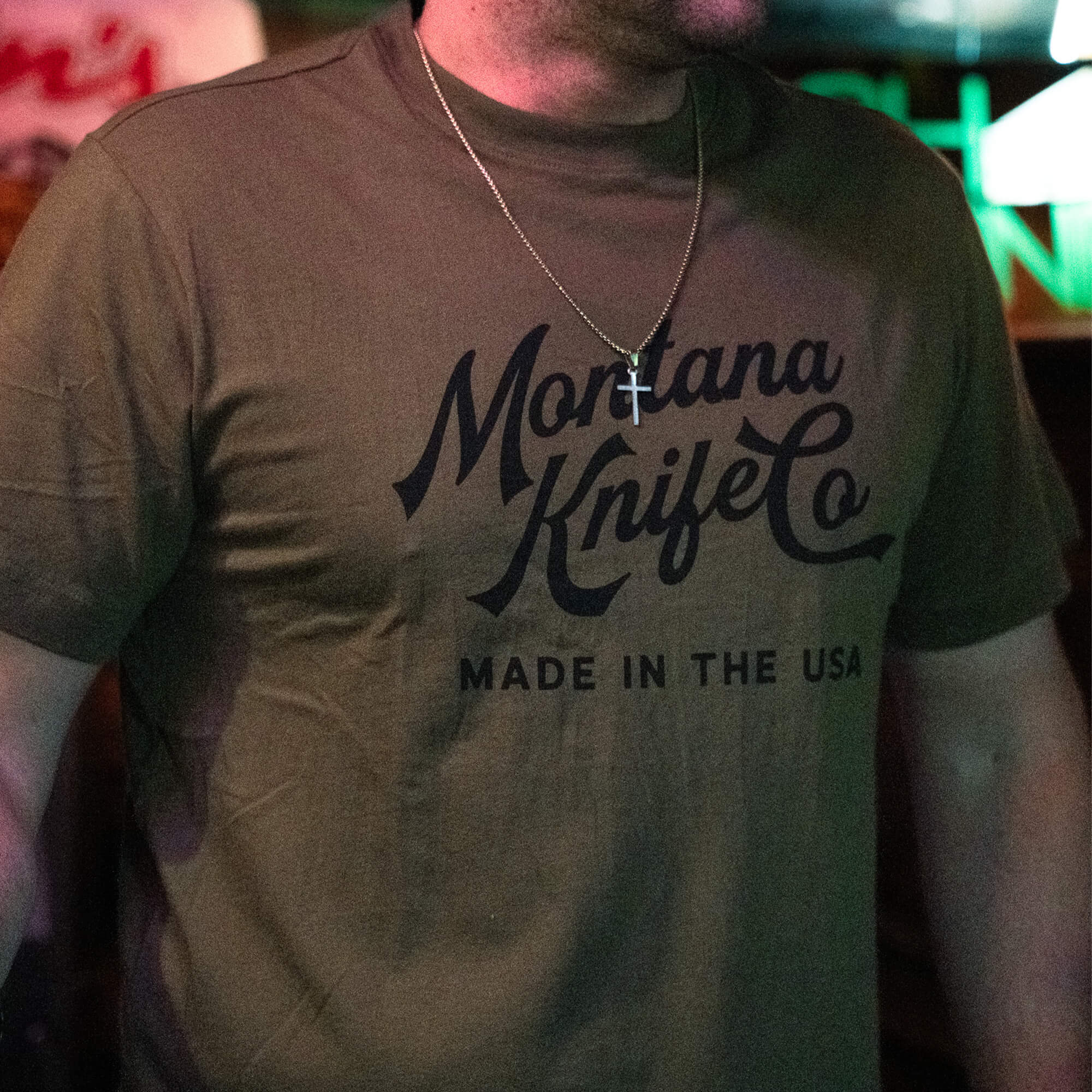 MKC HERITAGE TEE - USA MADE - OLIVE
