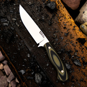 THE MAGNACUT SUPER CUB - DROP POINT HUNTER - GREEN & BLACK