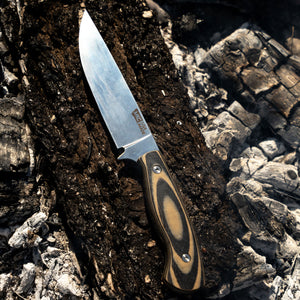 THE MAGNACUT SUPER CUB - DROP POINT HUNTER - TAN & BLACK
