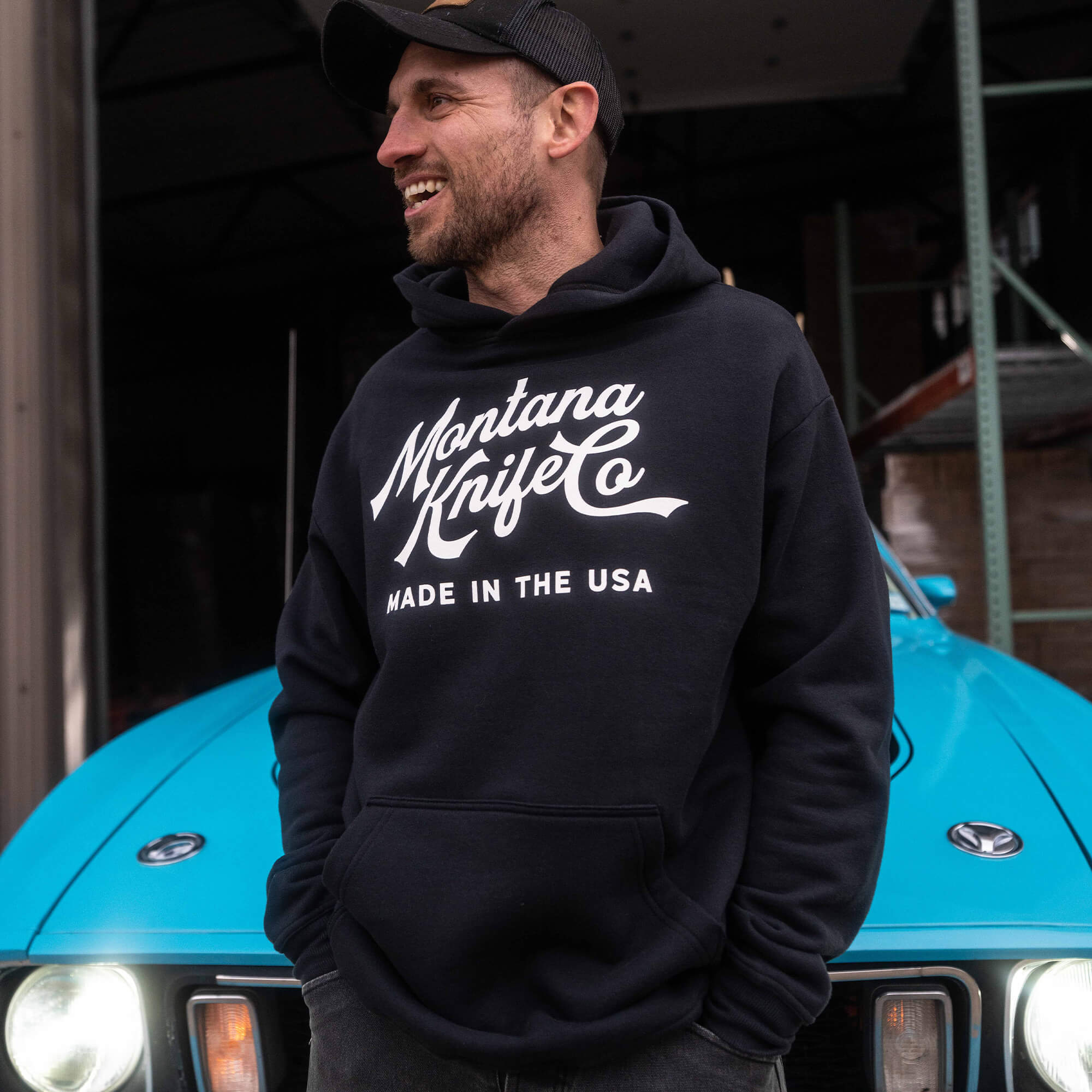MKC HERITAGE HOODIE - USA MADE - BLACK