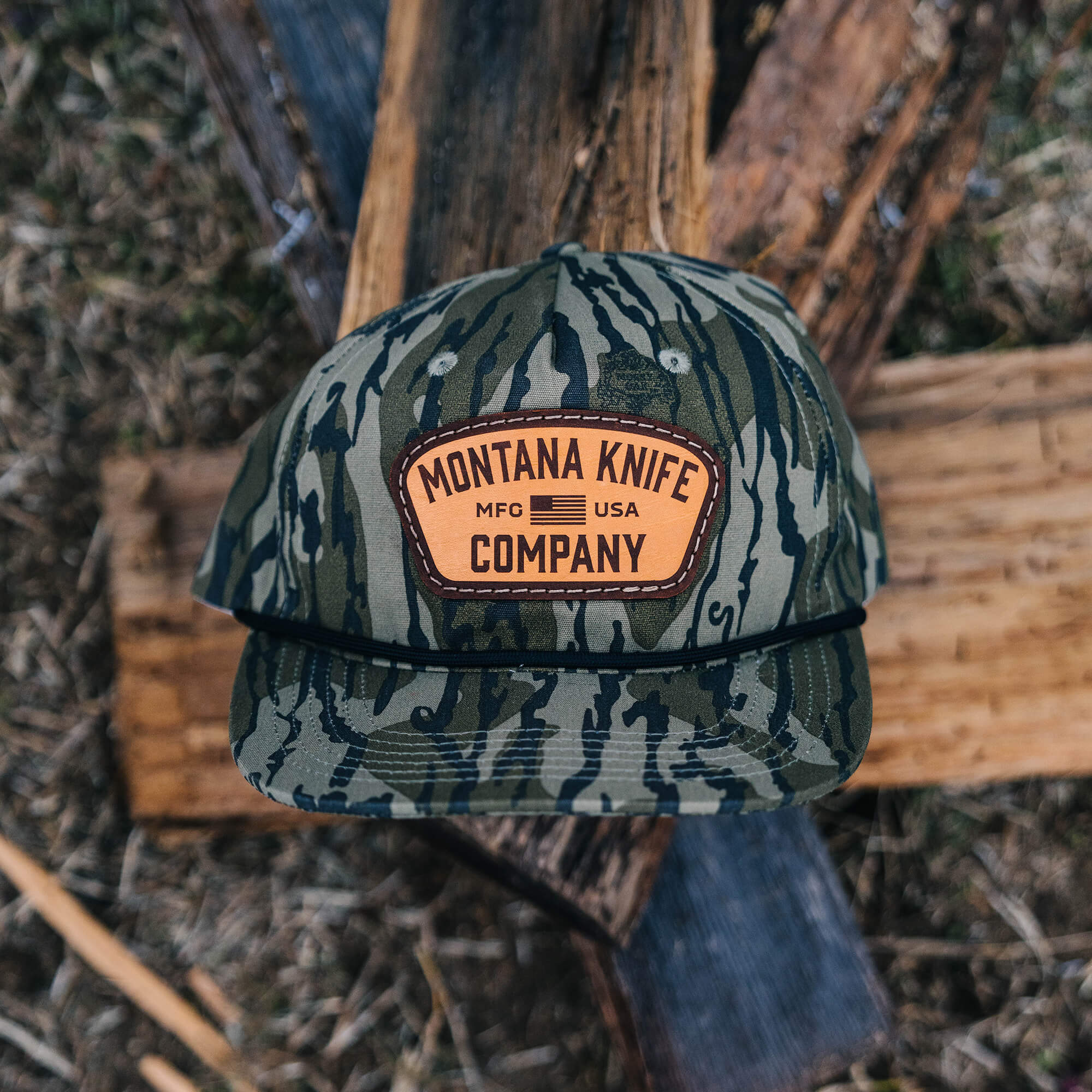 MKC X MOSSY OAK ROPE HAT