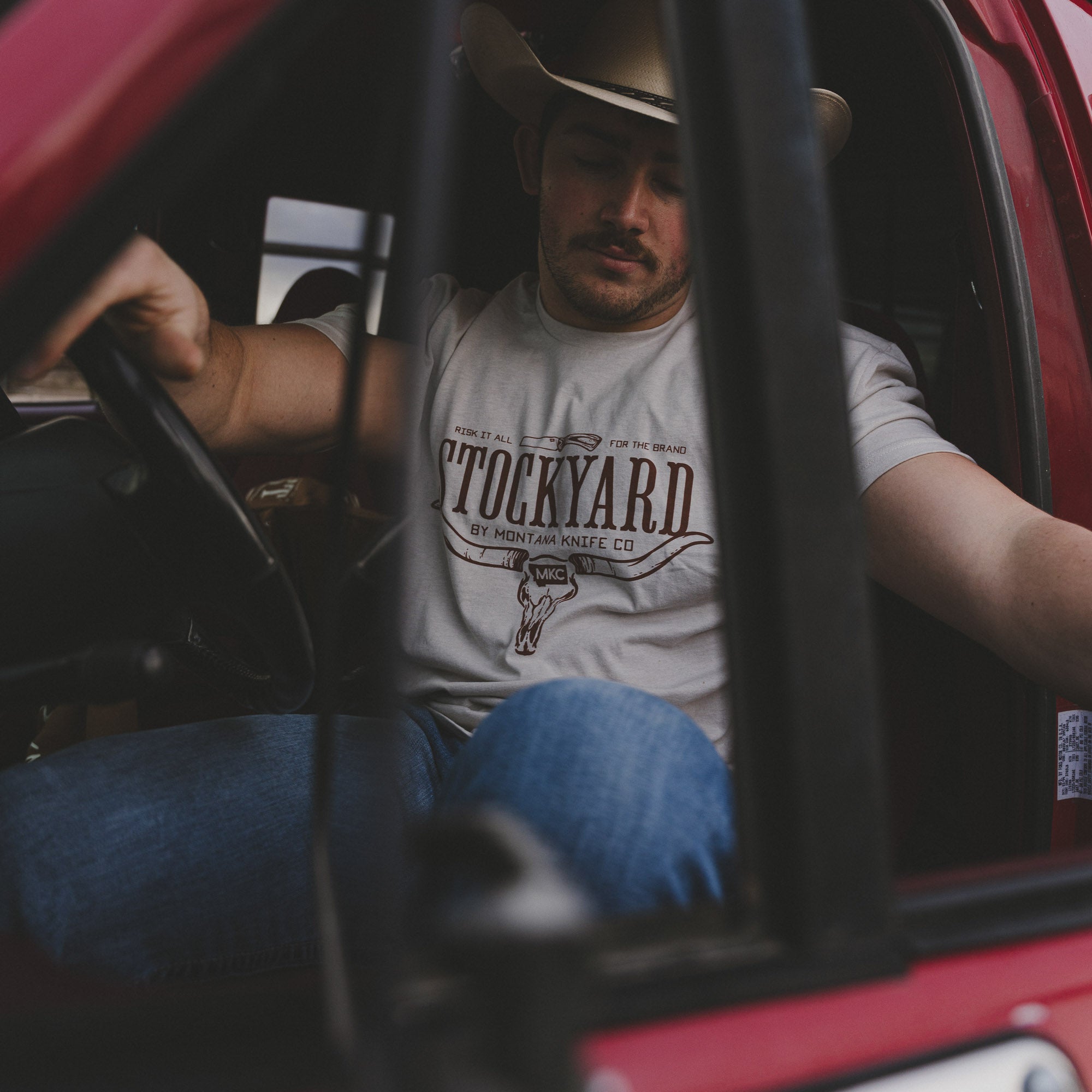 STOCKYARD TEE - SAND