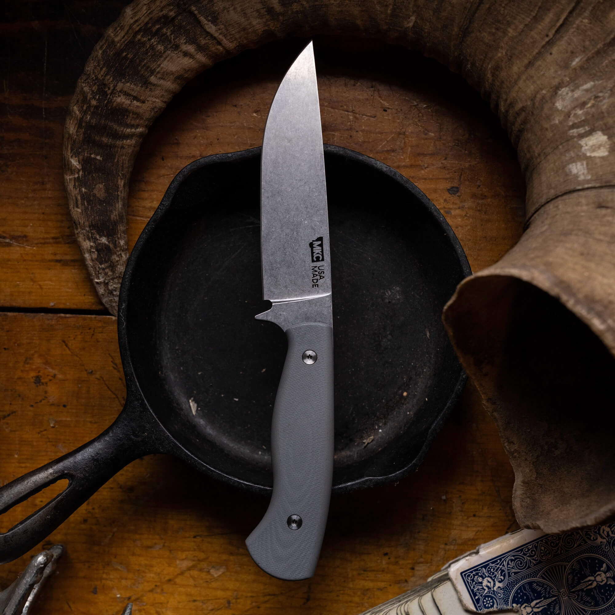 MAGNACUT SUPER CUB - DROP POINT HUNTER - GREY