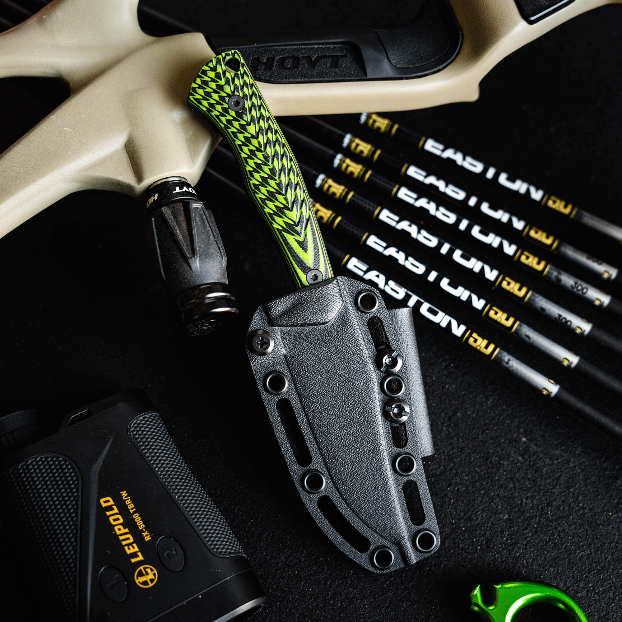 Triumph Pro - Nock On Neon Green & Black | MKC