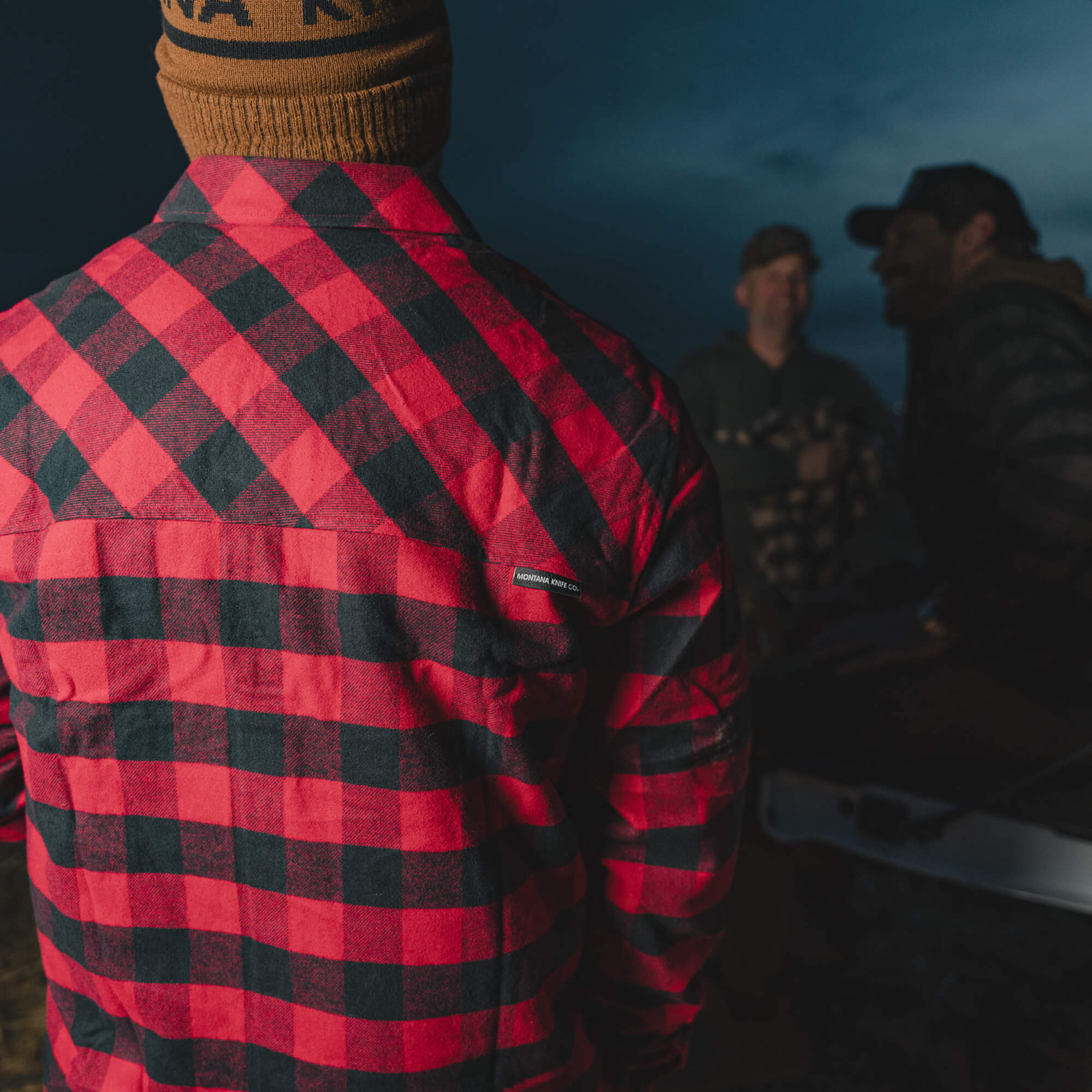 MKC Heavyweight Flannel - Red | Montana Knife Company