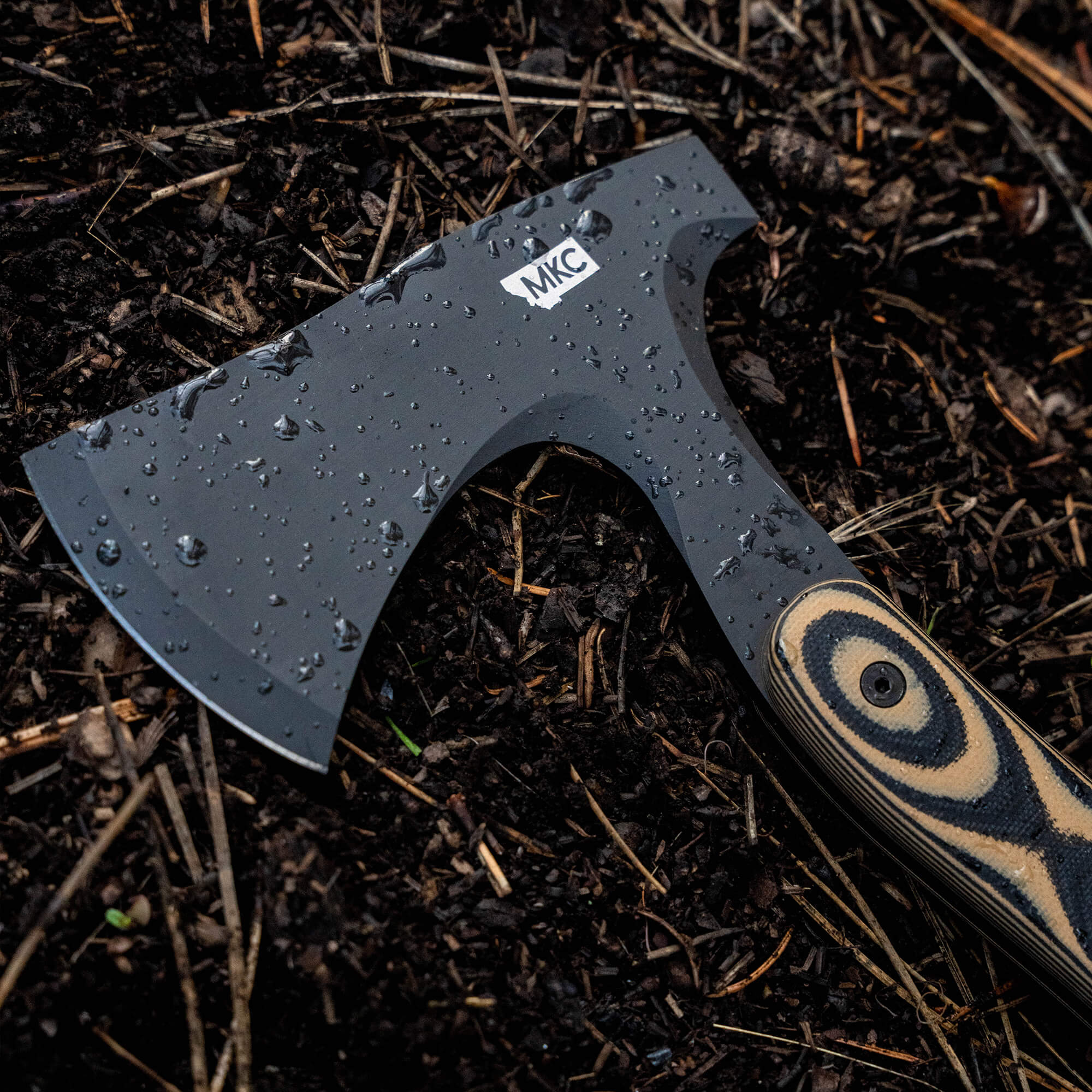 HELLGATE HATCHET - TAN & BLACK