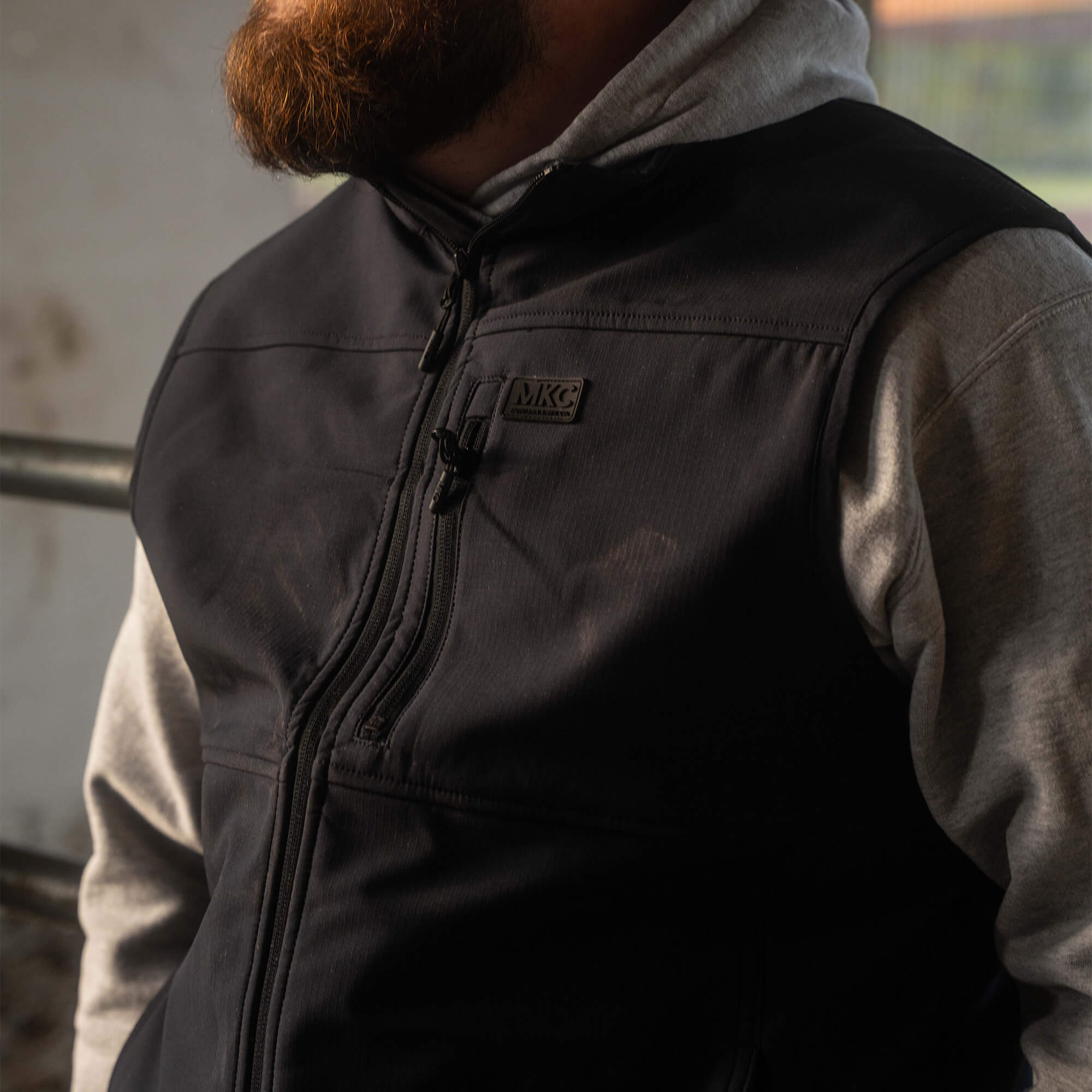 REXFORD RIPSTOP VEST - BLACK