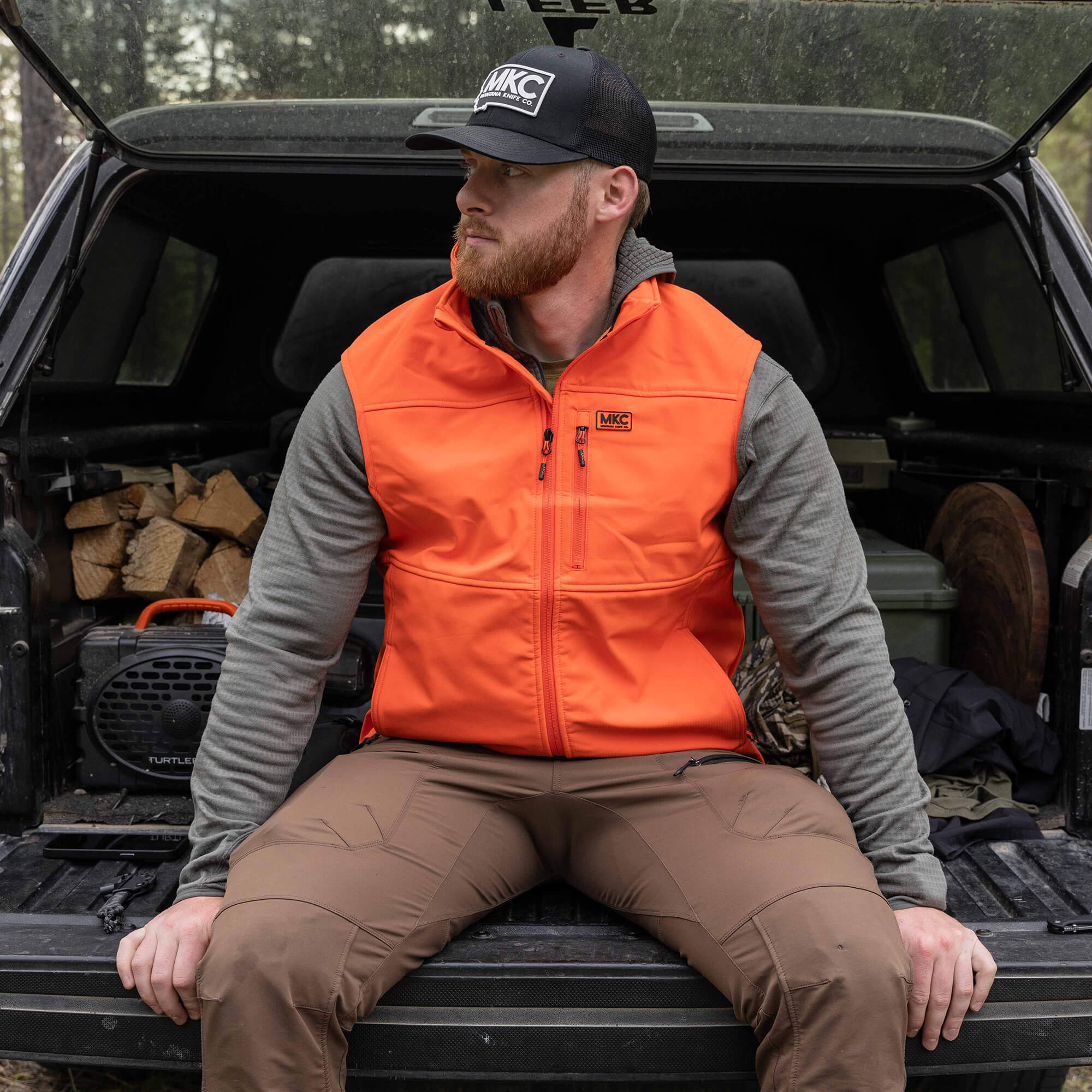 美品 Drawer 22SS リネン ピークドラペルジレ 38 オレンジ ベスト REXFORD RIPSTOP VEST - BLAZE ORANGE