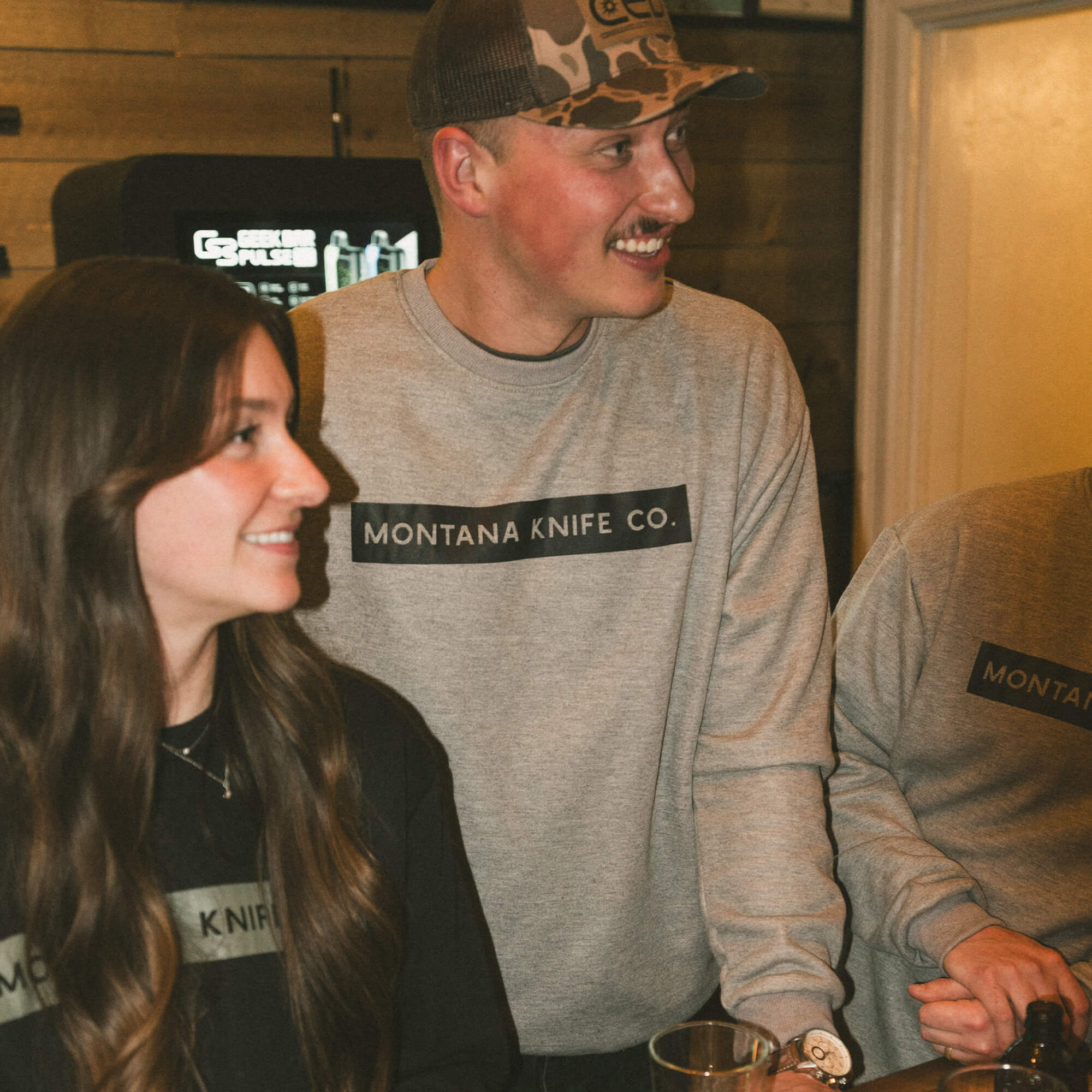 MKC CREWNECK SWEATSHIRT - GREY