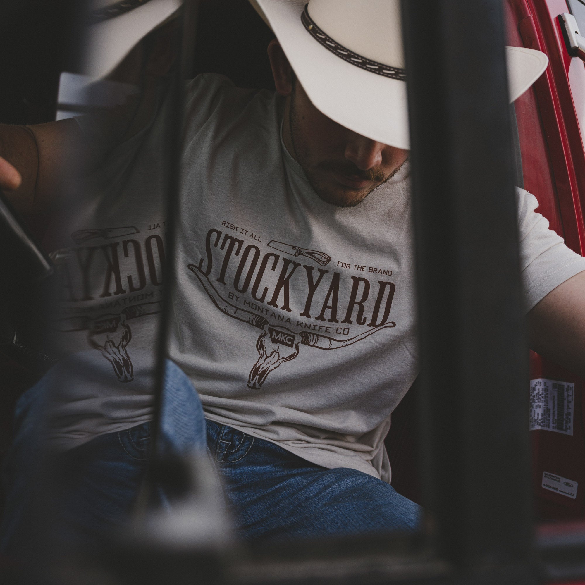 STOCKYARD TEE - SAND