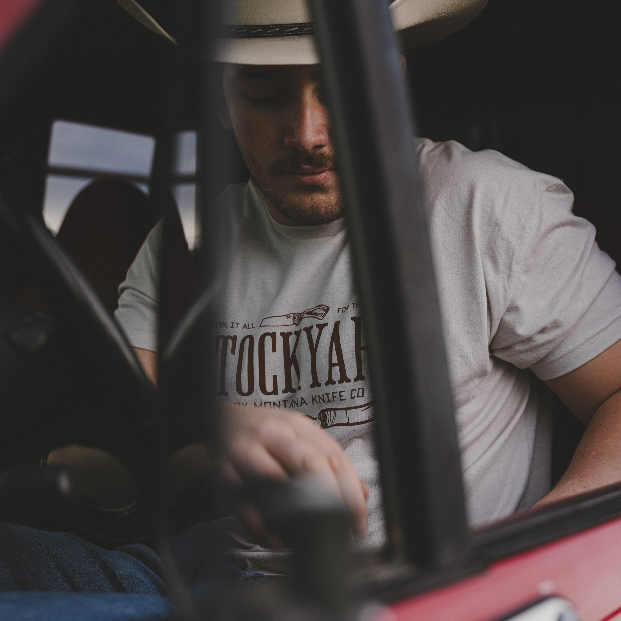 STOCKYARD TEE - SAND