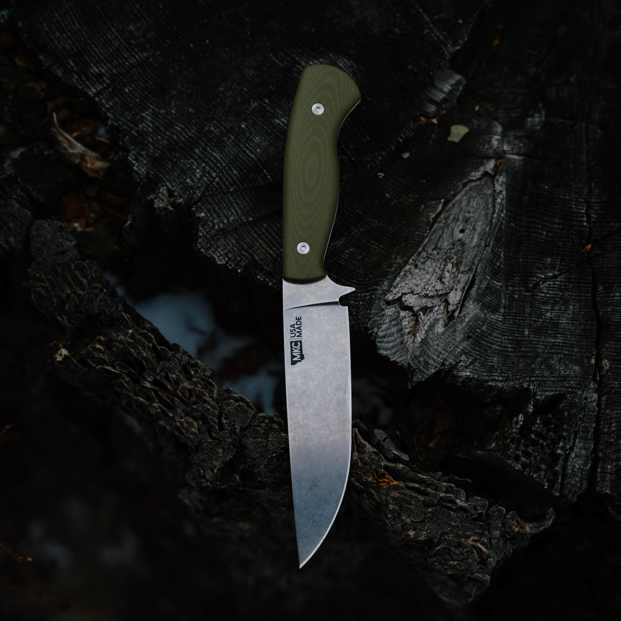 MAGNACUT SUPER CUB - DROP POINT HUNTER - OLIVE