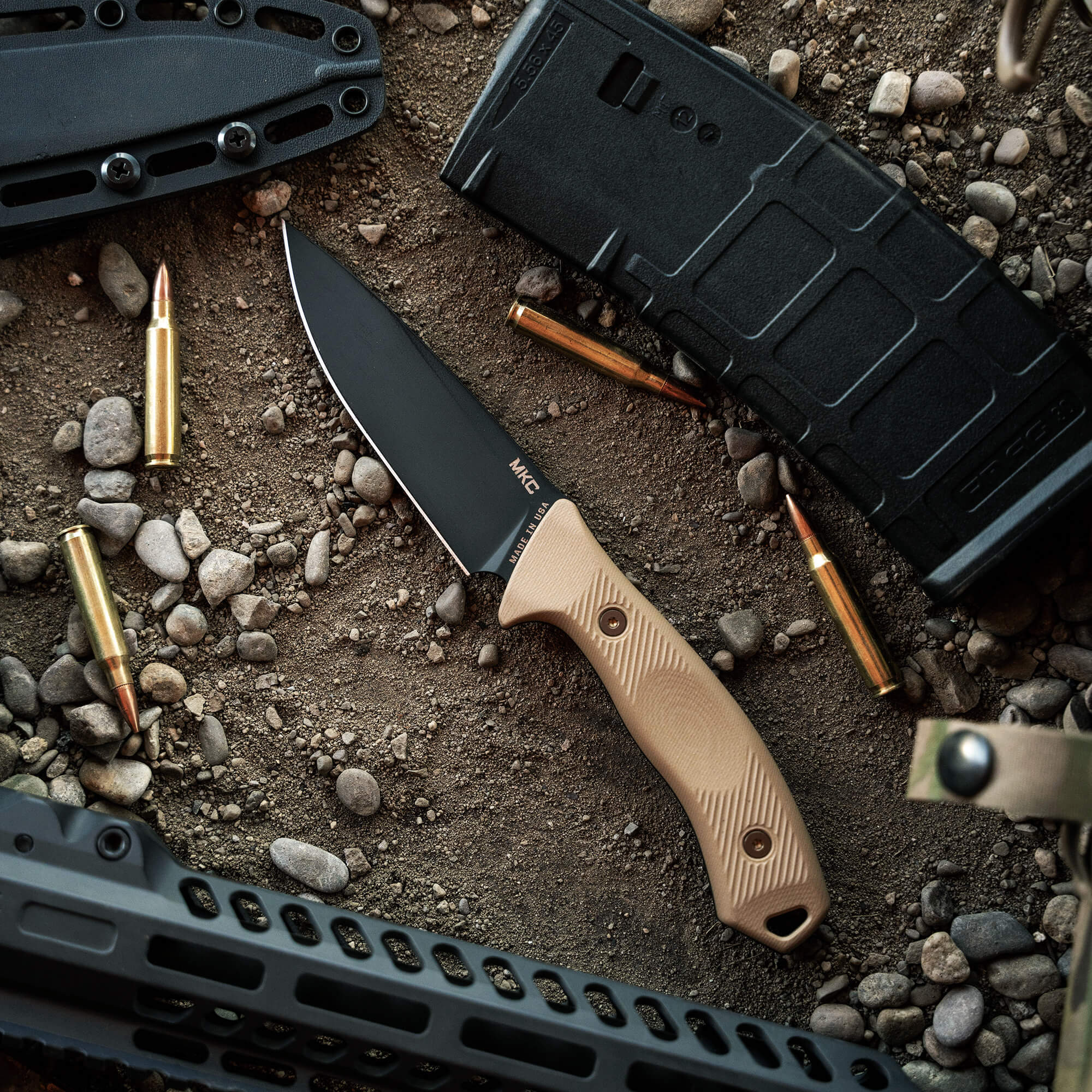 TF24 - BLK/COY | Montana Knife Company