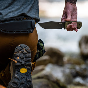 THE MARSHALL BUSHCRAFT KNIFE - OLIVE